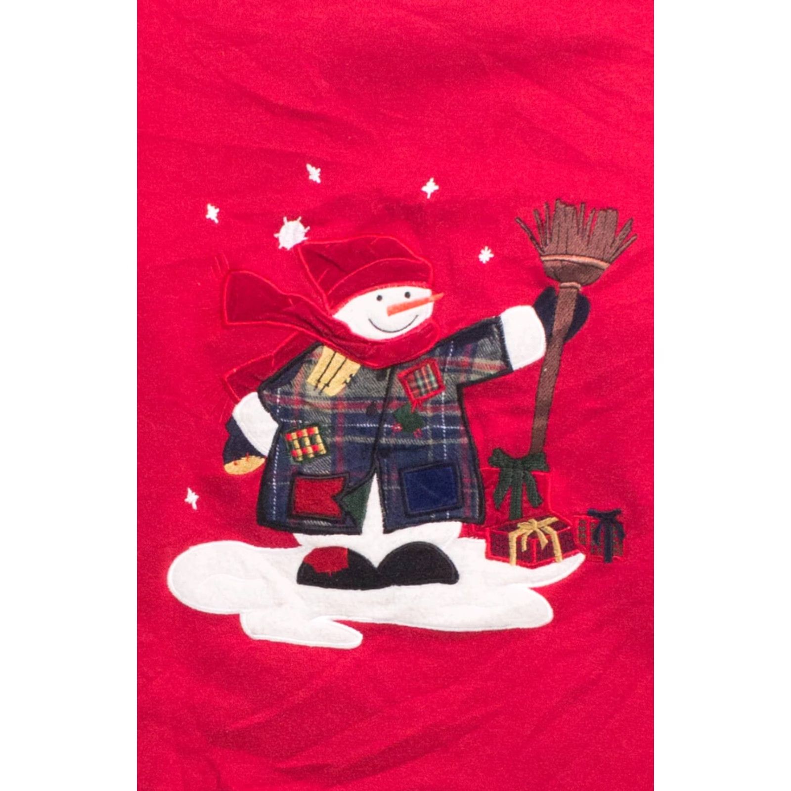 Vintage VINTAGE Red Ugly Christmas Sweatshirt 55852 Small Christmas Red Snowmen Cotton Polyester Womens Mens Fit XL Large 1990s Ragstock Size S / US 4 / IT 40 - 2 Thumbnail
