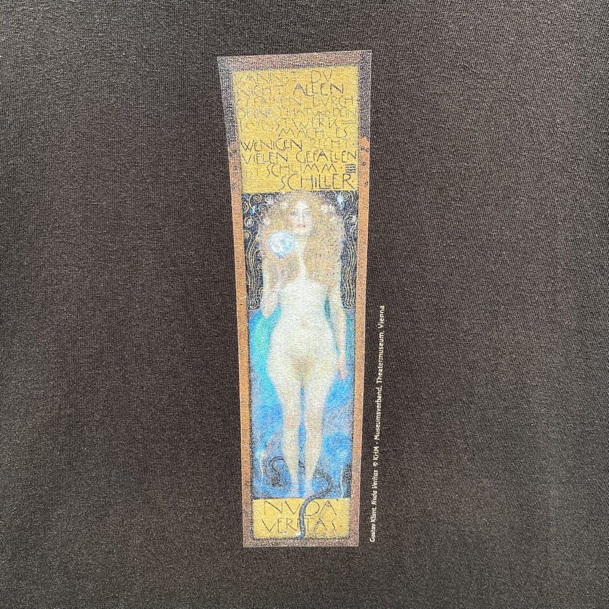 Arts & Science Vintage Gustav Klimt Nuda Veritas Art Tee Vienna Japan 1900 Size US M / EU 48-50 / 2 - 12 Thumbnail