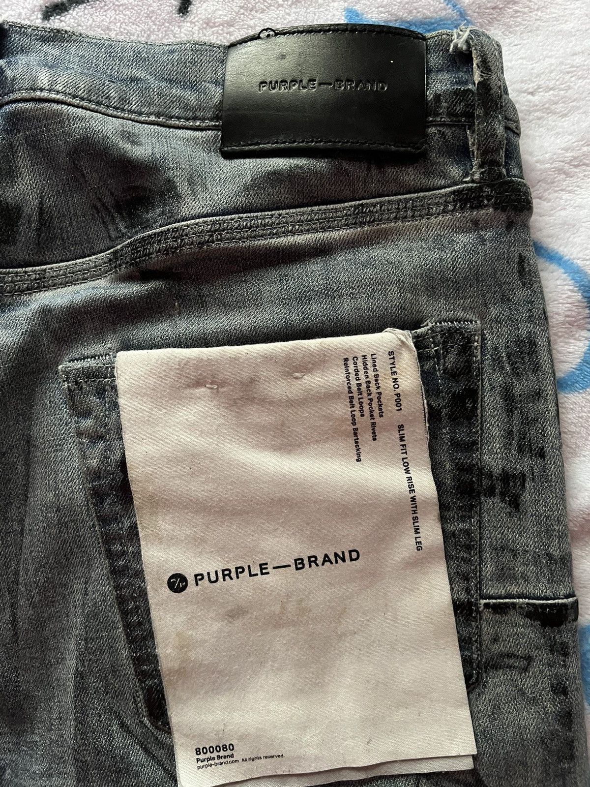 Purple Brand Mid indigo p001 purple brand jeans Size US 31 - 5 Thumbnail