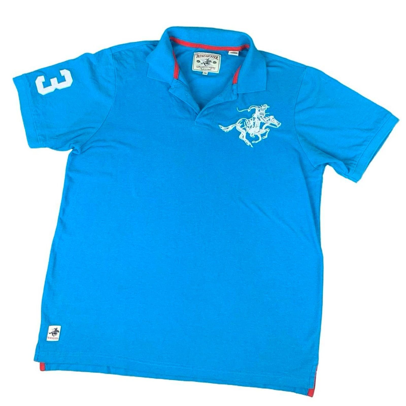 Vintage × Winchester VTG Winchester Embroidered Big Logo Mens Size XXL Polo Shirt Size US XXL / EU 58 / 5 - 1 Thumbnail