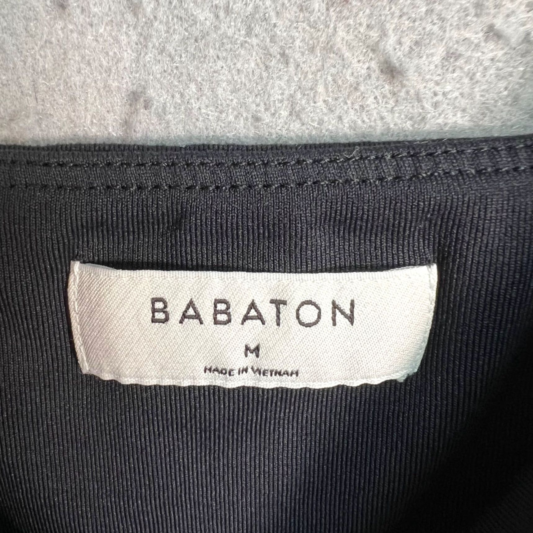 Vintage Babaton Tank Womens Cropped Black Nylon Spandex Stretchy M Medium Size M / US 6-8 / IT 42-44 - 3 Thumbnail