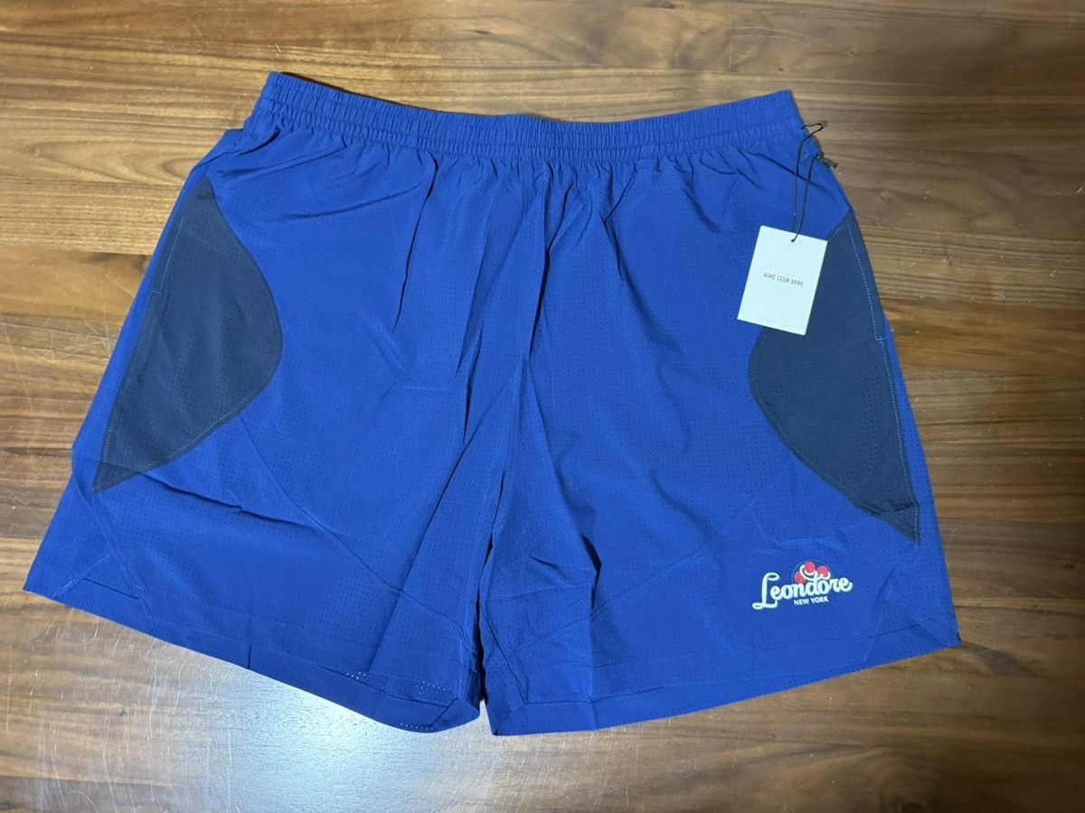 Aime Leon Dore Aime Leon Dore ALD Team Leon Performance Short Navy Sz Large Size US 34 / EU 50 - 1 Thumbnail