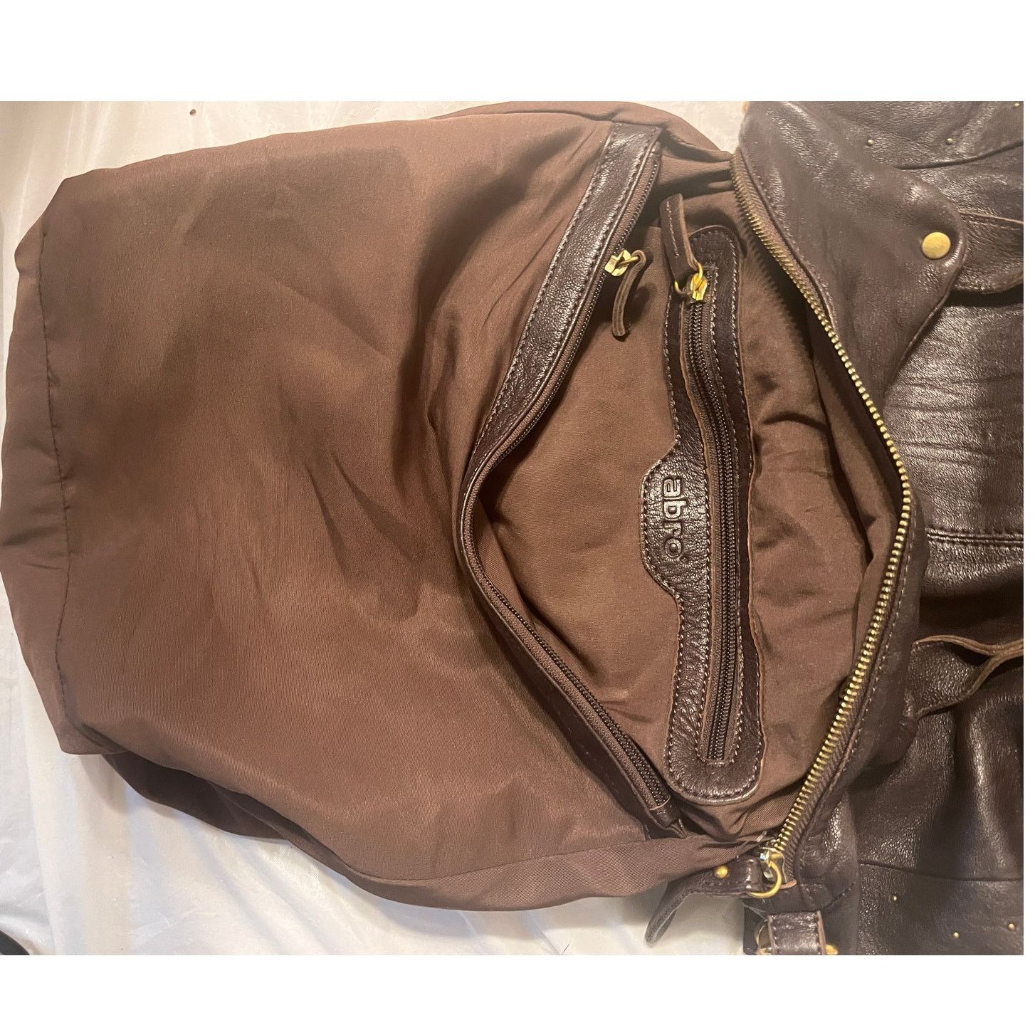 Other Vintage Abro brown leather crossbody bag with top handle Size ONE SIZE - 7 Thumbnail