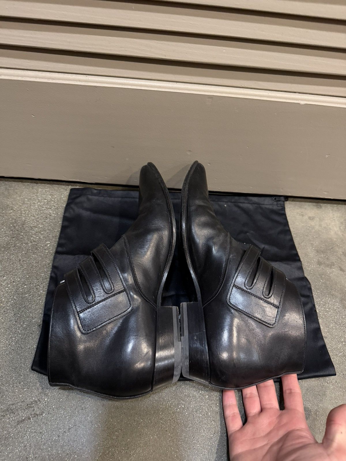 Saint Laurent Paris SS14 Triple Buckle Zip Duckies Boots 41 Size US 8 / EU 41 - 5 Thumbnail