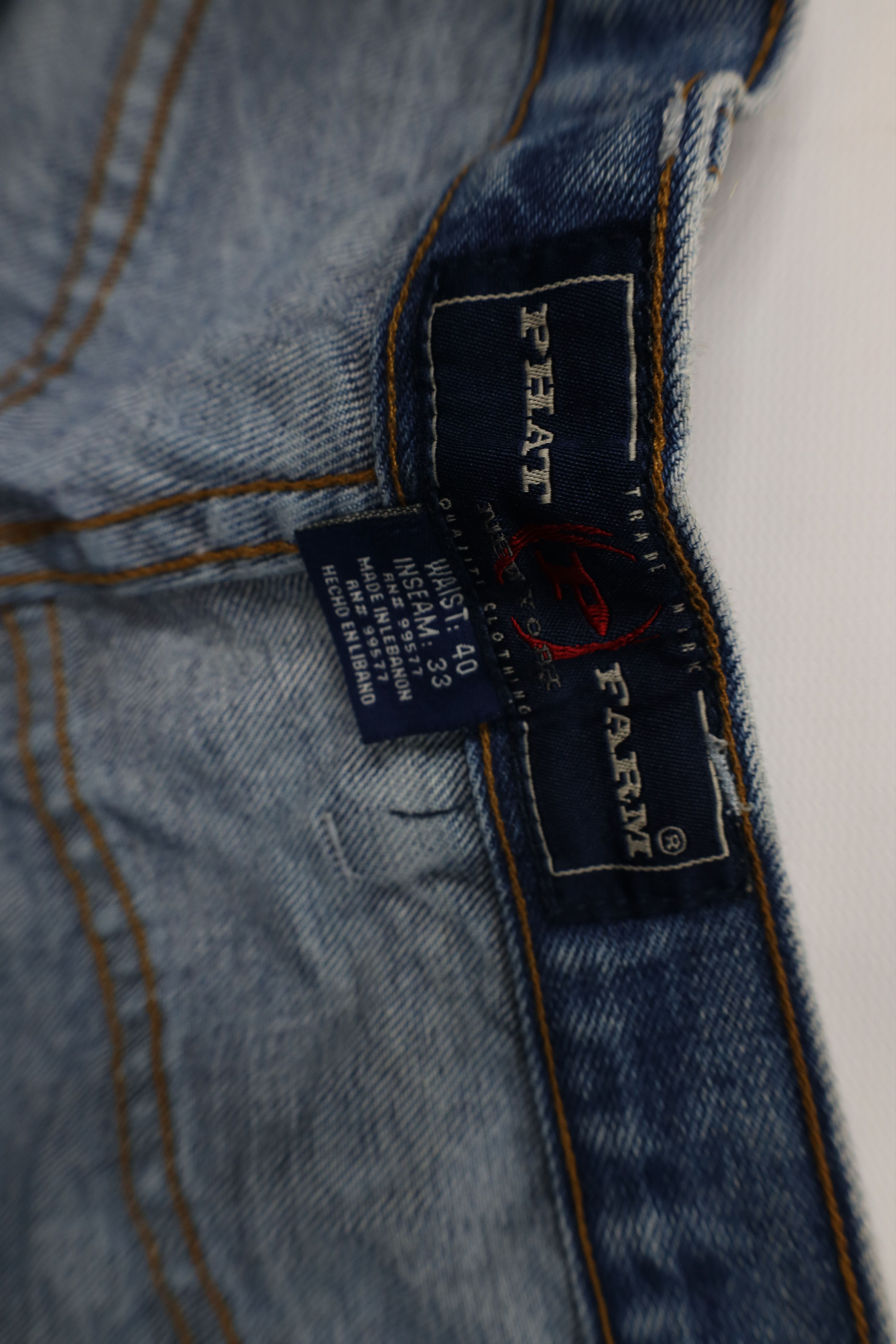 Phat Farm Vintage 90s Phat Farm Baggy Wide Leg Denim Jeans Blue Size US 40 / EU 56 - 8 Thumbnail