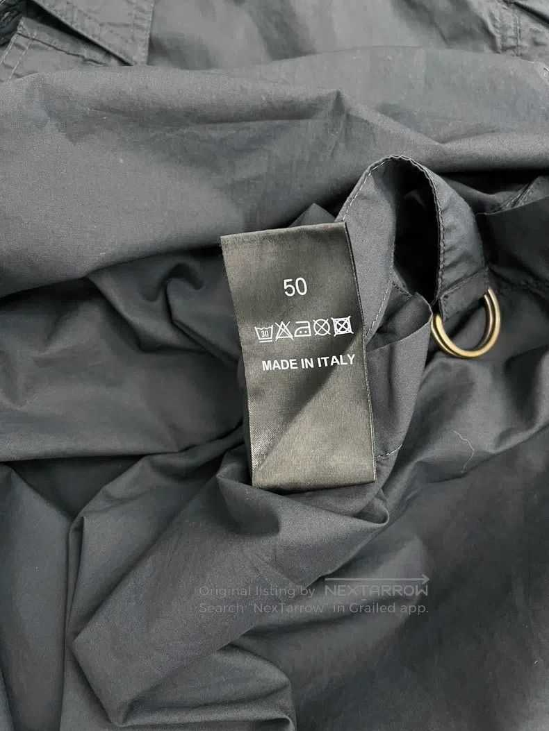 Raf Simons Raf Simons 21SS haemostatic strap black patch pocket long- Size US XL / EU 56 / 4 - 5 Thumbnail