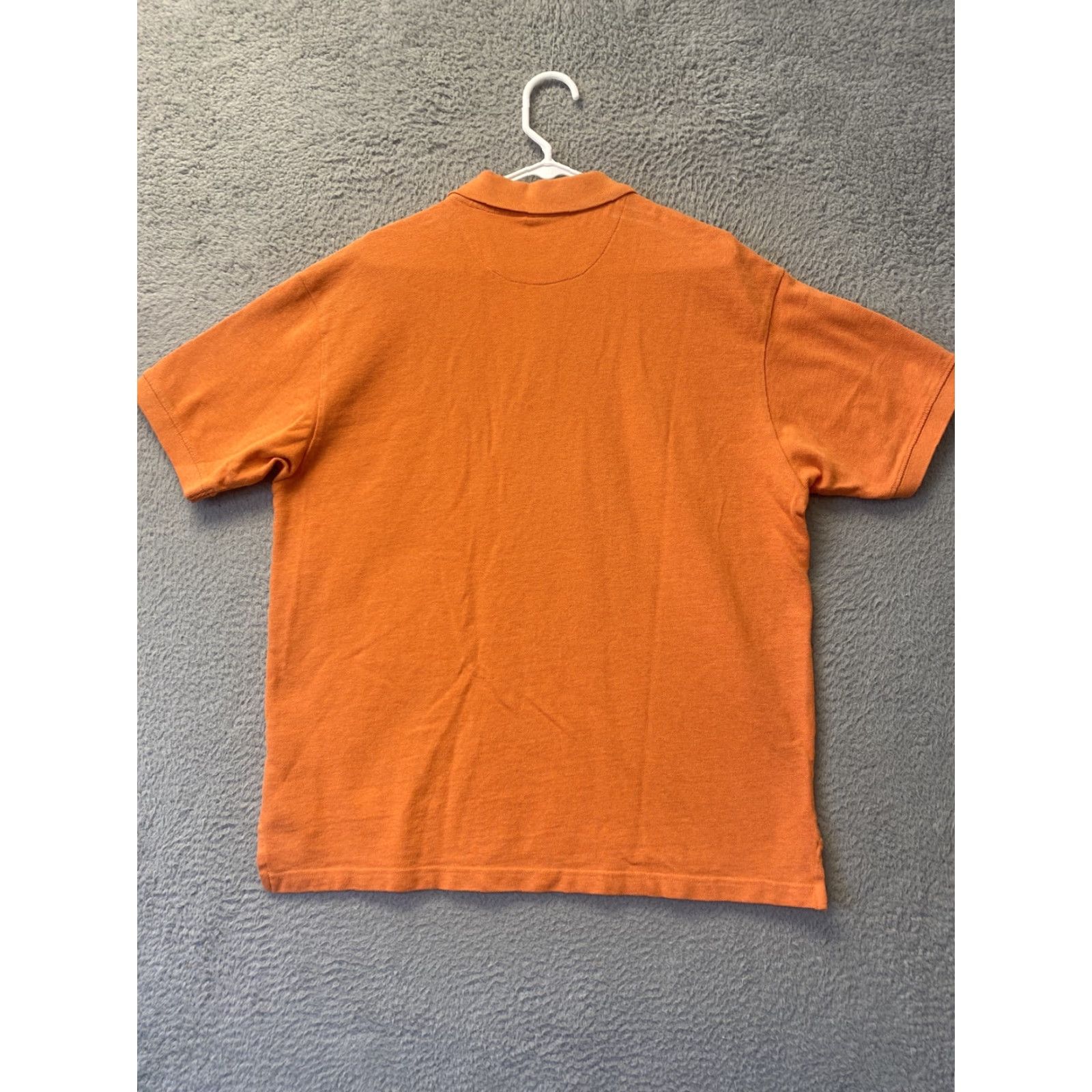 Gap Gap Mens Sz XL Orange Solid Short Sleeve Polo Shirt 112-9 Size US XL / EU 56 / 4 - 7 Thumbnail