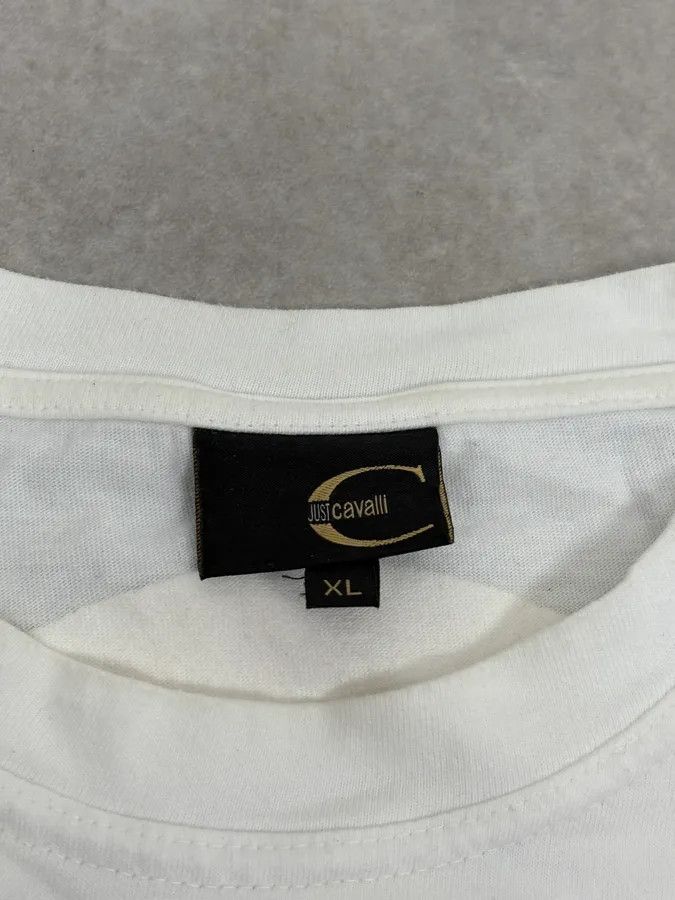 Just Cavalli 2000s Cavalli Red Snake White T-Shirt Size US S / EU 44-46 / 1 - 7 Thumbnail