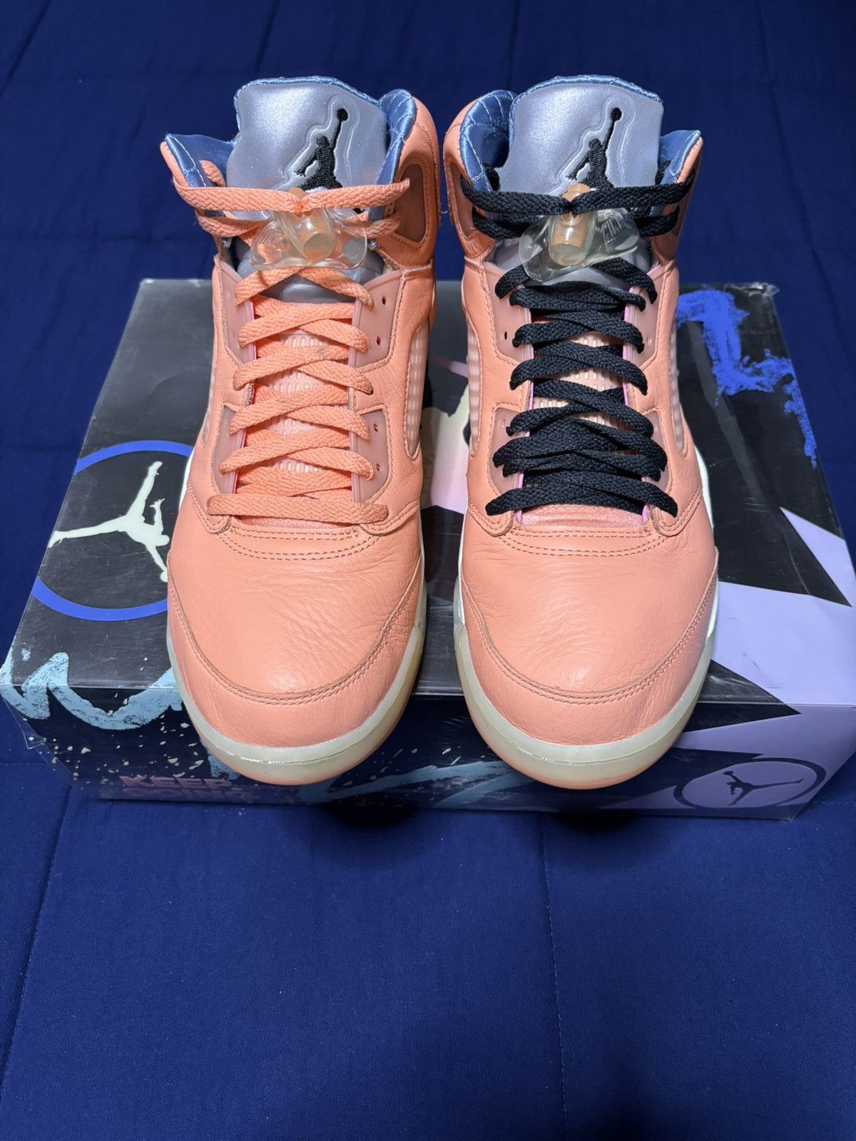 Jordan Brand DJ Khaled Jordan 5 We The Best Crimson Bliss 2022 Size 10.5 Size US 10.5 / EU 43-44 - 1 Thumbnail
