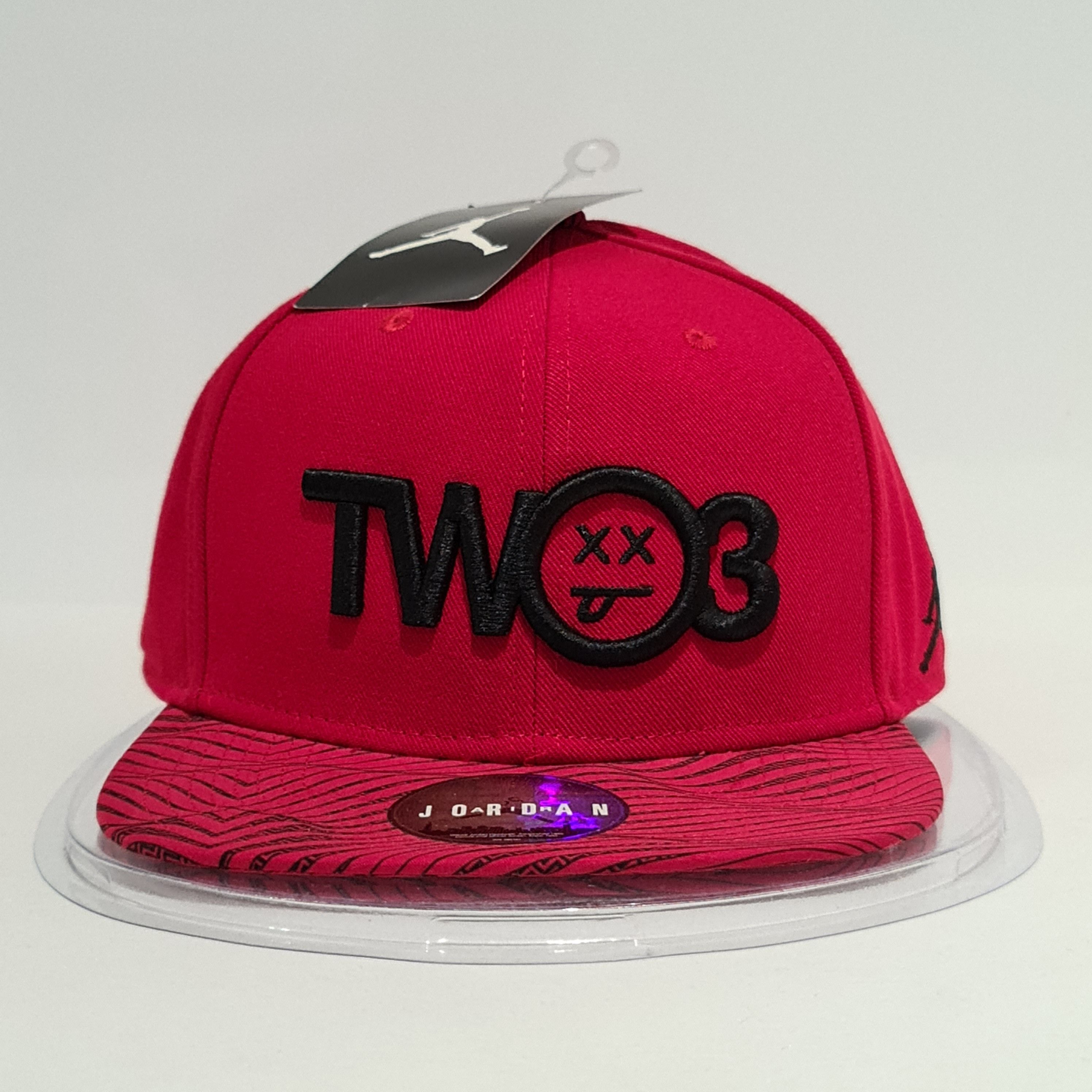 Jordan Brand Jordan Cap Snapback 'TWO3 Flu Game' Red Size ONE SIZE - 2 Thumbnail