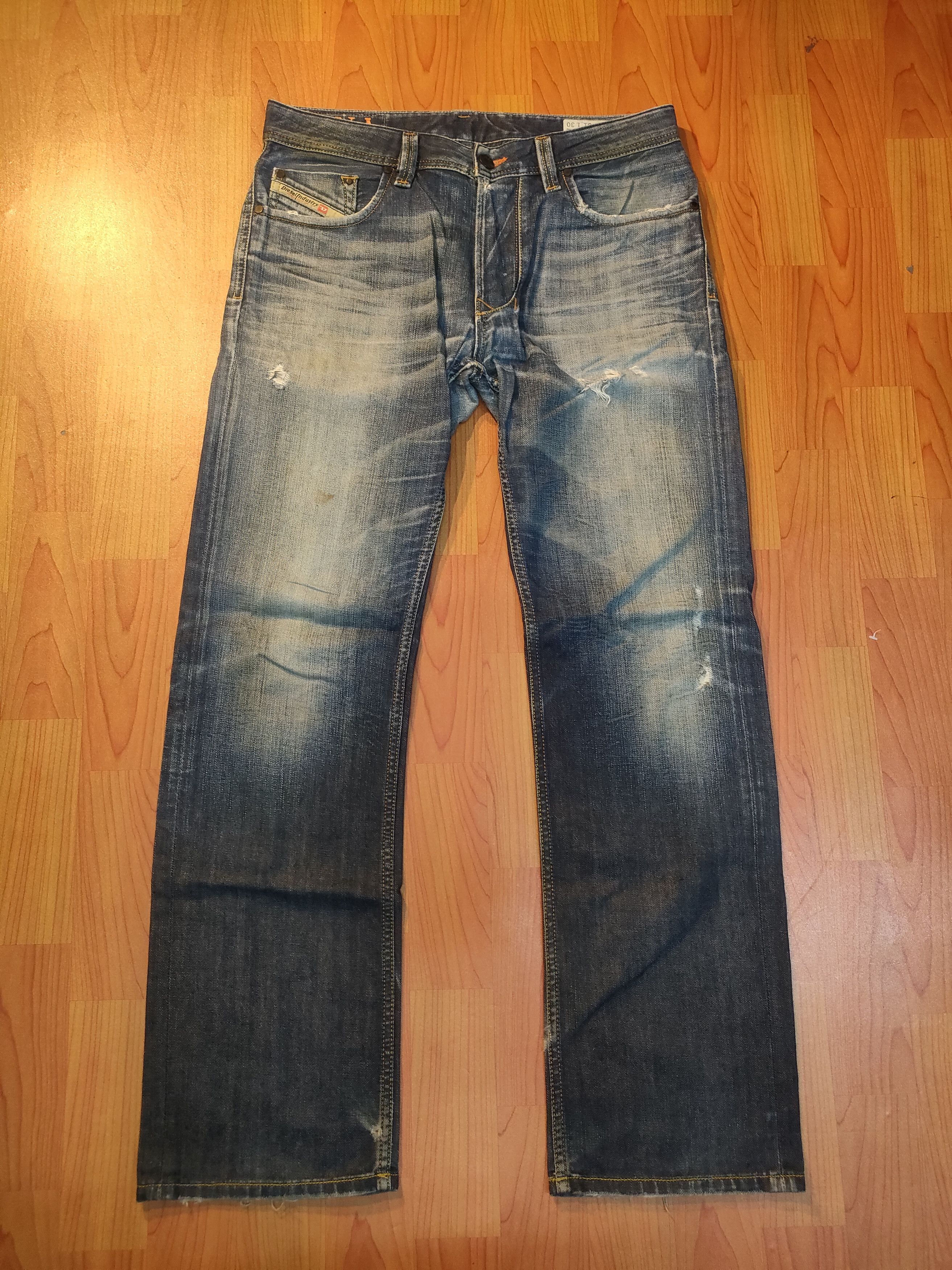 Diesel Distressed Diesel Larkee Jeans Size US 32 / EU 48 - 1 Thumbnail