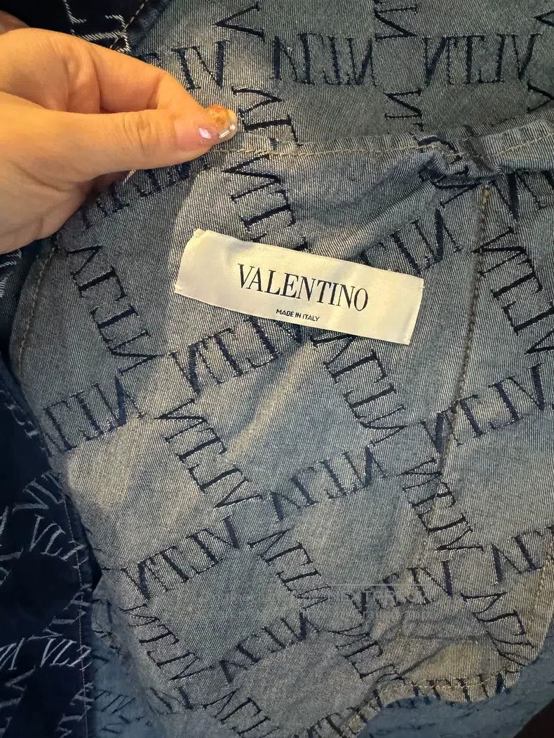 Valentino Valentino Denim coat Size US L / EU 52-54 / 3 - 7 Thumbnail