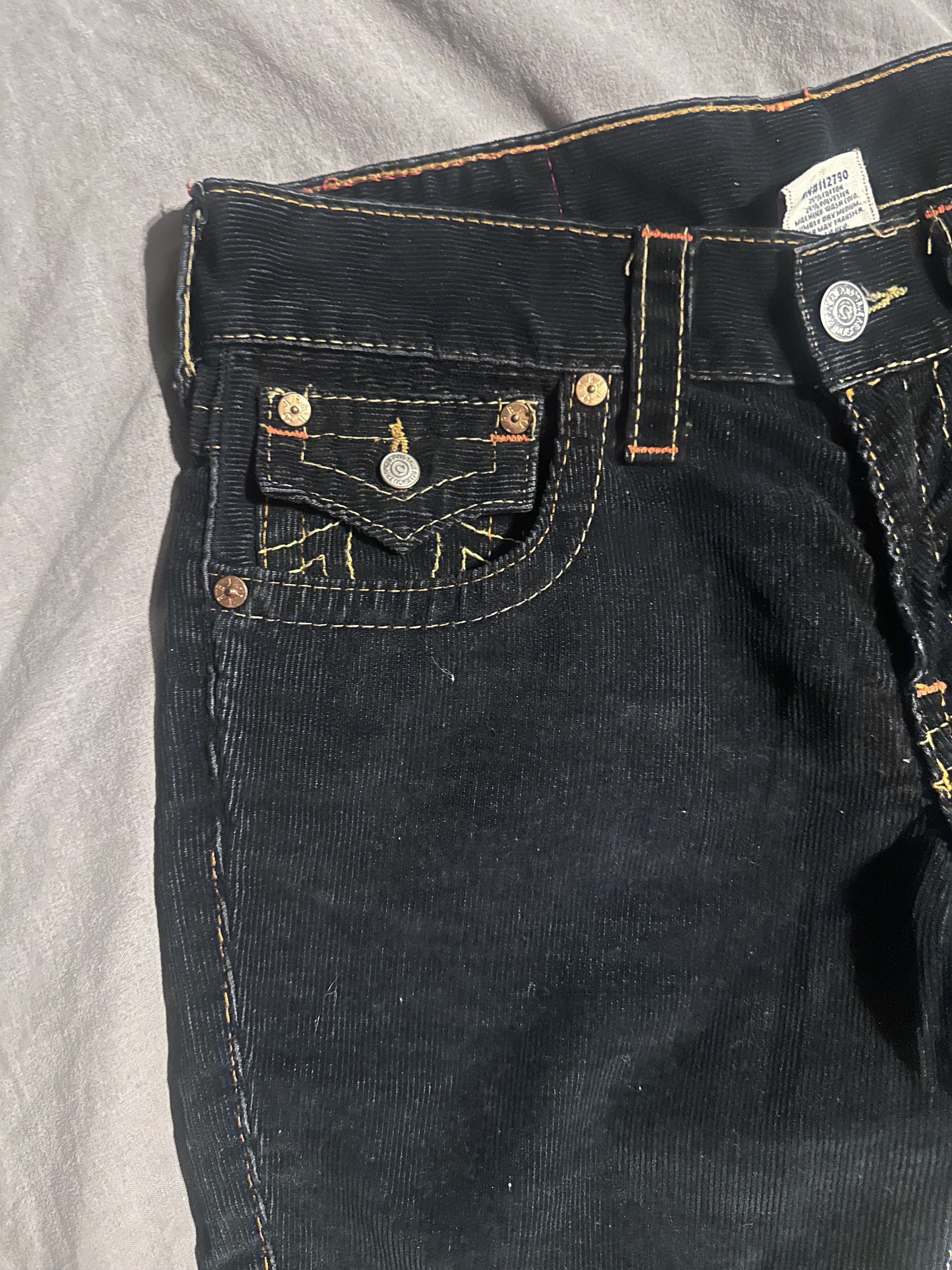 True Religion True Religion World Tour Joey corduroy Bootcut Jeans Size 32" / US 10 / IT 46 - 6 Thumbnail