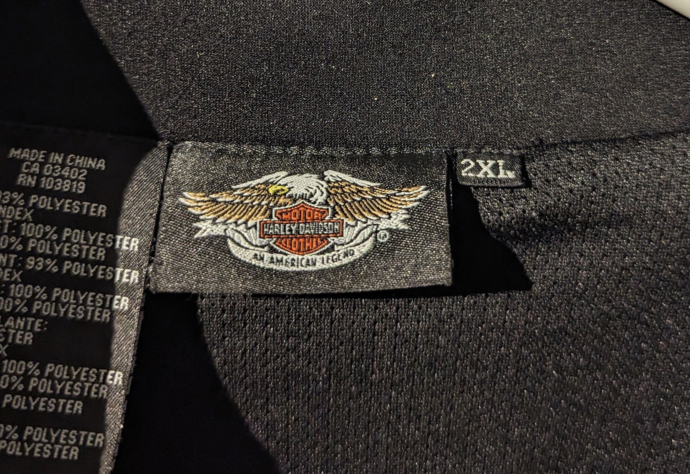Harley Davidson Vintage Harley Davidson Double Sided Jacket Size US XXL / EU 58 / 5 - 3 Thumbnail