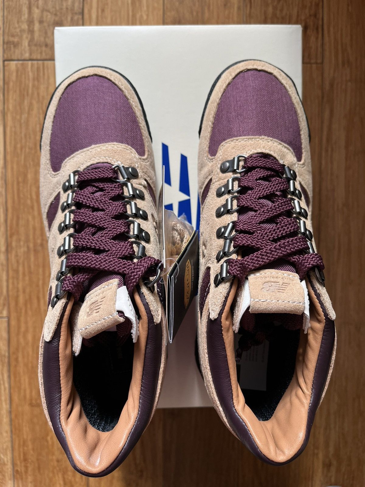 Aime Leon Dore × Goretex × New Balance US 6 ALD New balance Rainier boots Gore Tex burgundy tan Size US 6 / EU 39 - 2 Thumbnail