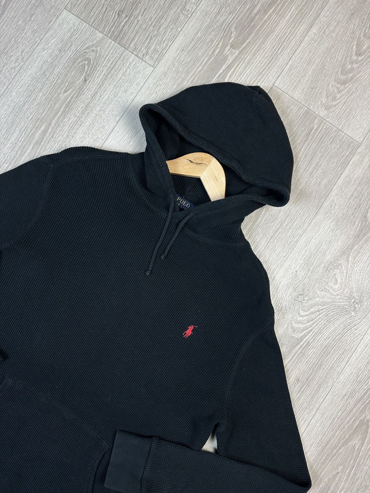 Polo Ralph Lauren Polo Ralph Lauren Hoodie Vintage Small Logo Black Size L Size US L / EU 52-54 / 3 - 2 Thumbnail