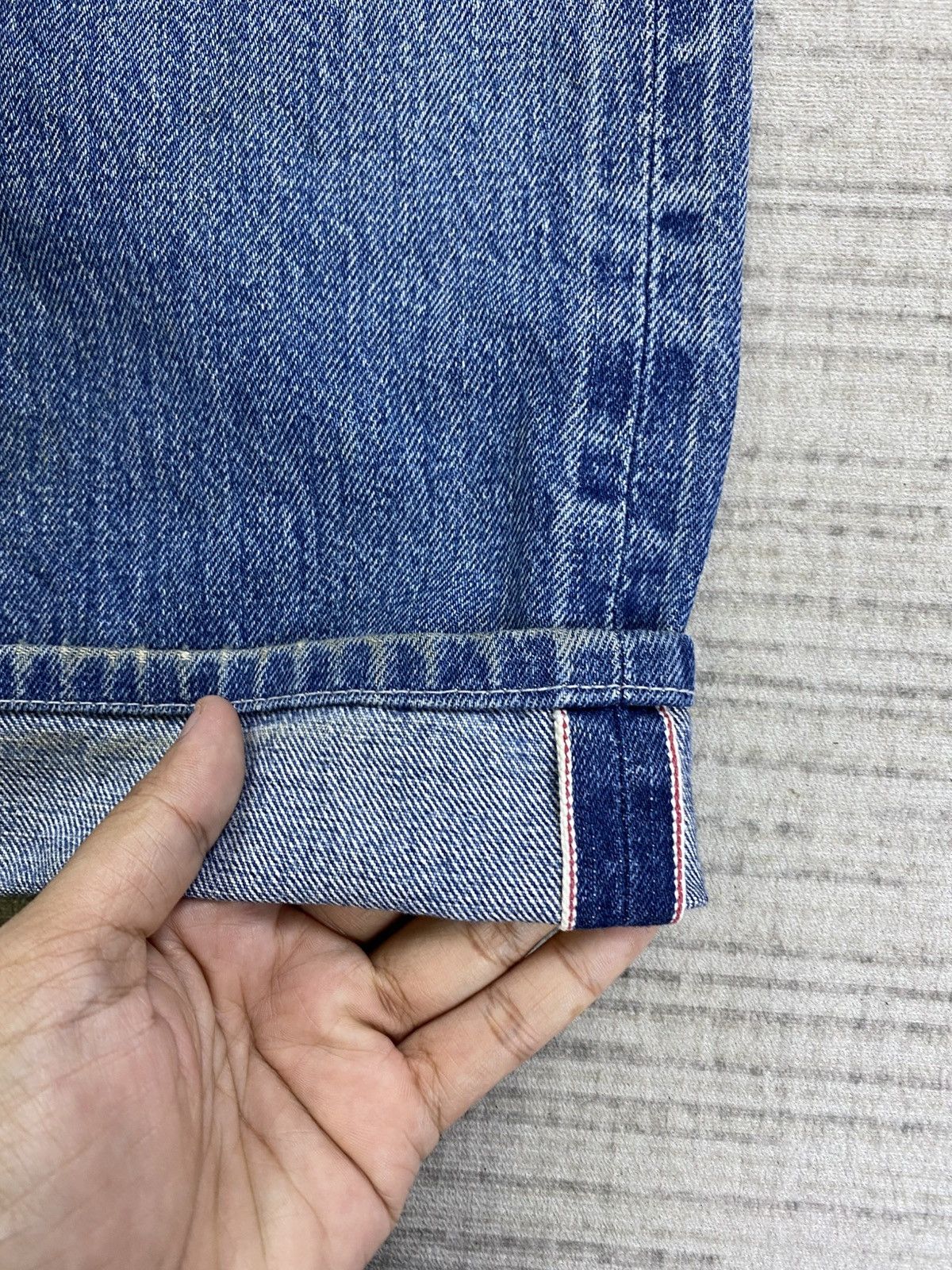 Vintage Vintage Papas Blue Denim Pants Size US 33 - 13 Thumbnail