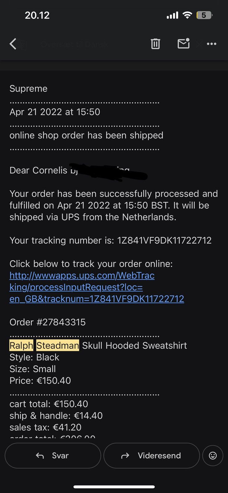 Supreme Supreme x Ralph Steadman hoodie Size US M / EU 48-50 / 2 - 8 Thumbnail