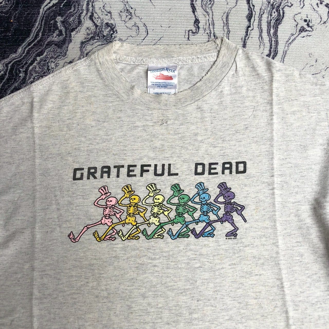 Grateful Dead Vintage Grateful Dead Dancing Skeletons Tee 2005 Size US M / EU 48-50 / 2 - 2 Thumbnail
