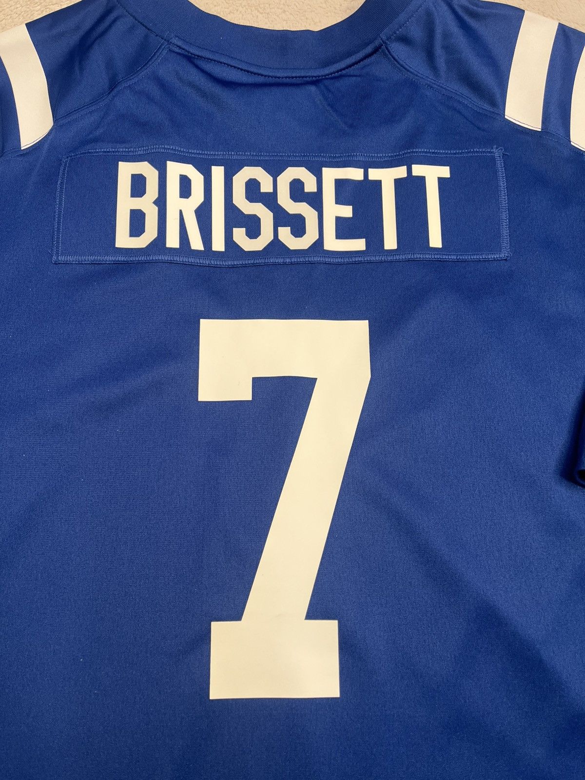 Nike Nike NFL On Field Indianapolis Colts Jacoby Brissett Jersey Size US XL / EU 56 / 4 - 6 Thumbnail