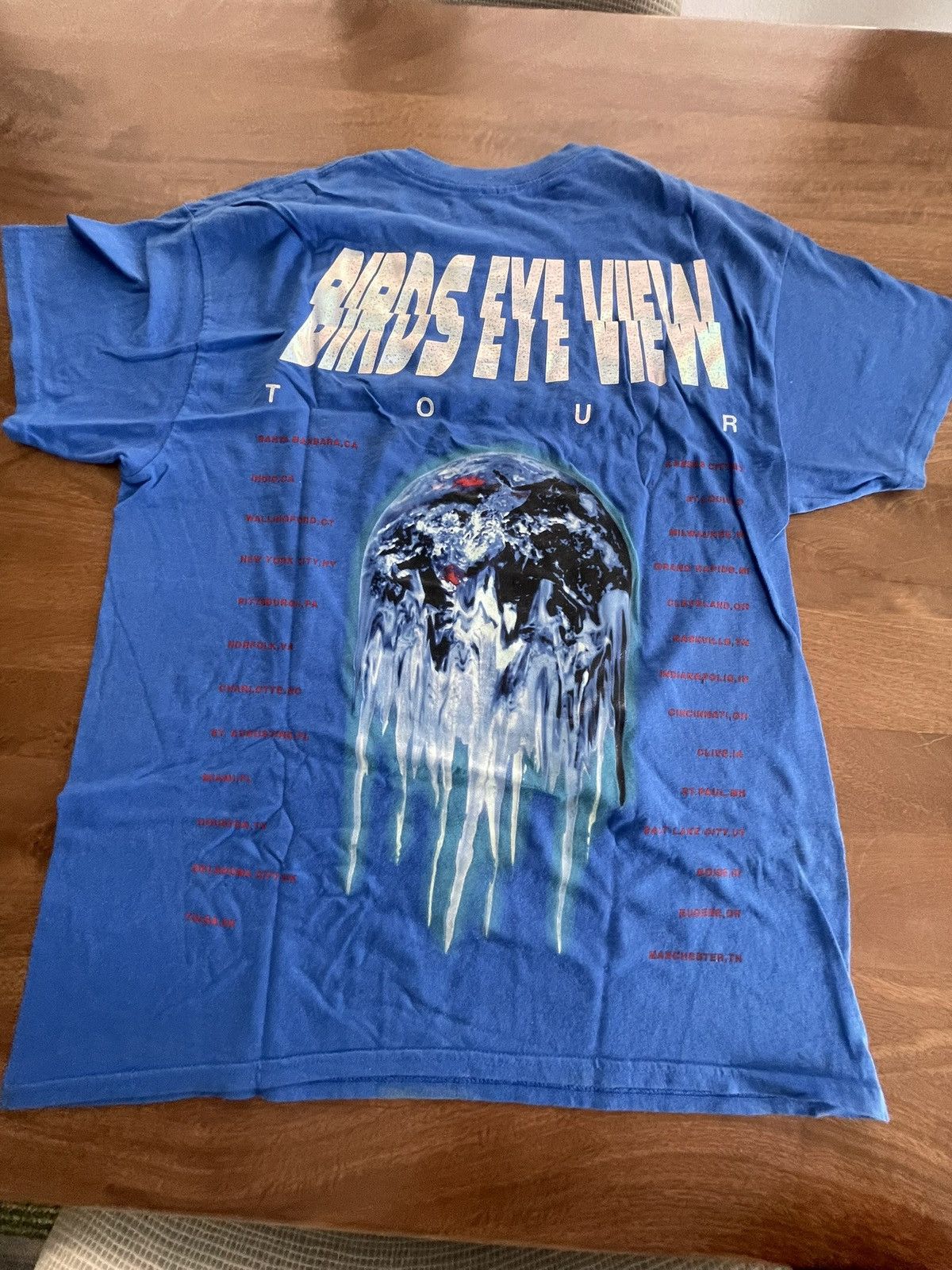 Travis Scott Birds Eye View tour, specialty tee Size US L / EU 52-54 / 3 - 1 Thumbnail