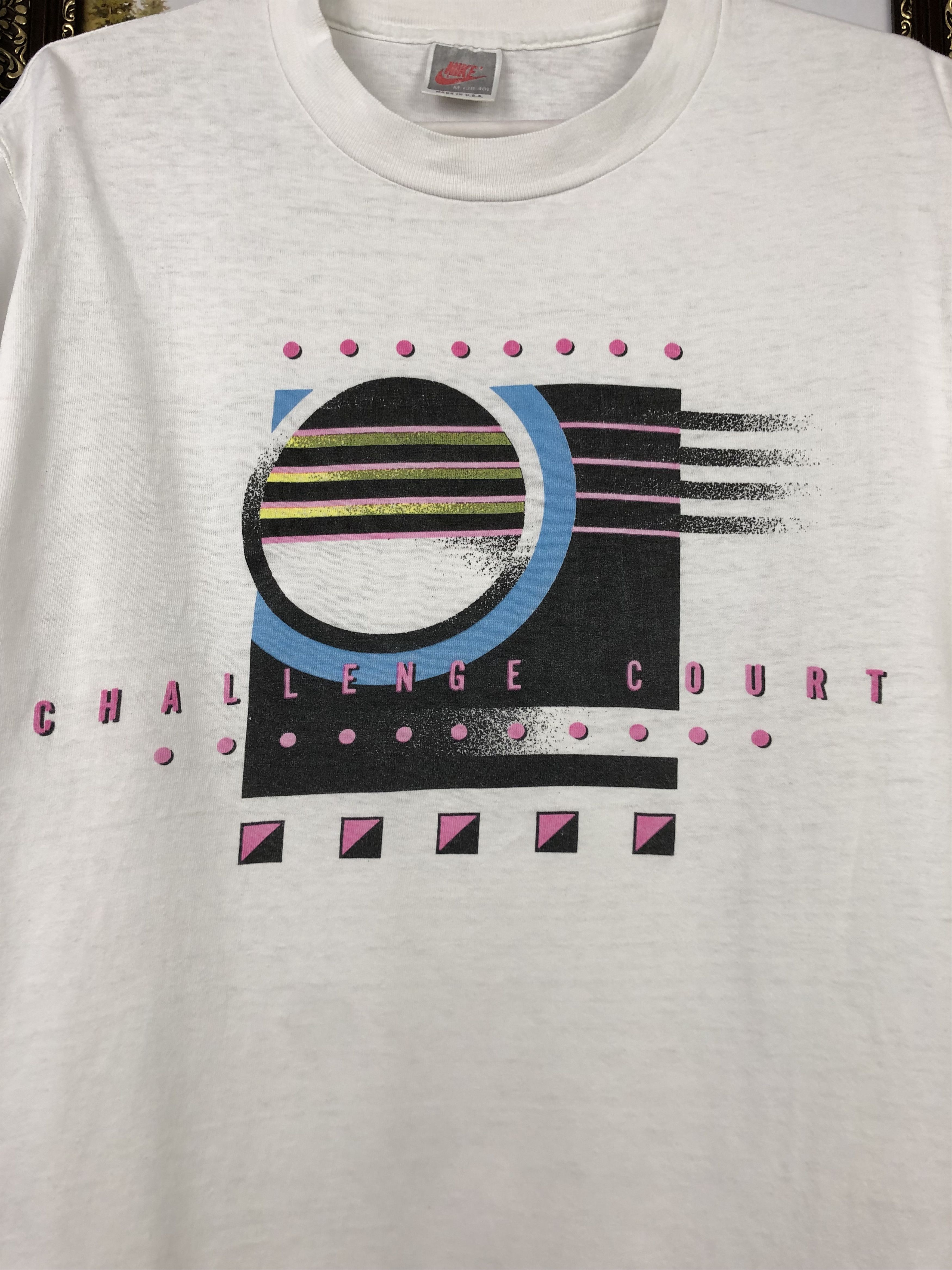 Nike Vintage Nike Challenge Court Agassi Tennis Shirt Jersey Size US M / EU 48-50 / 2 - 3 Thumbnail