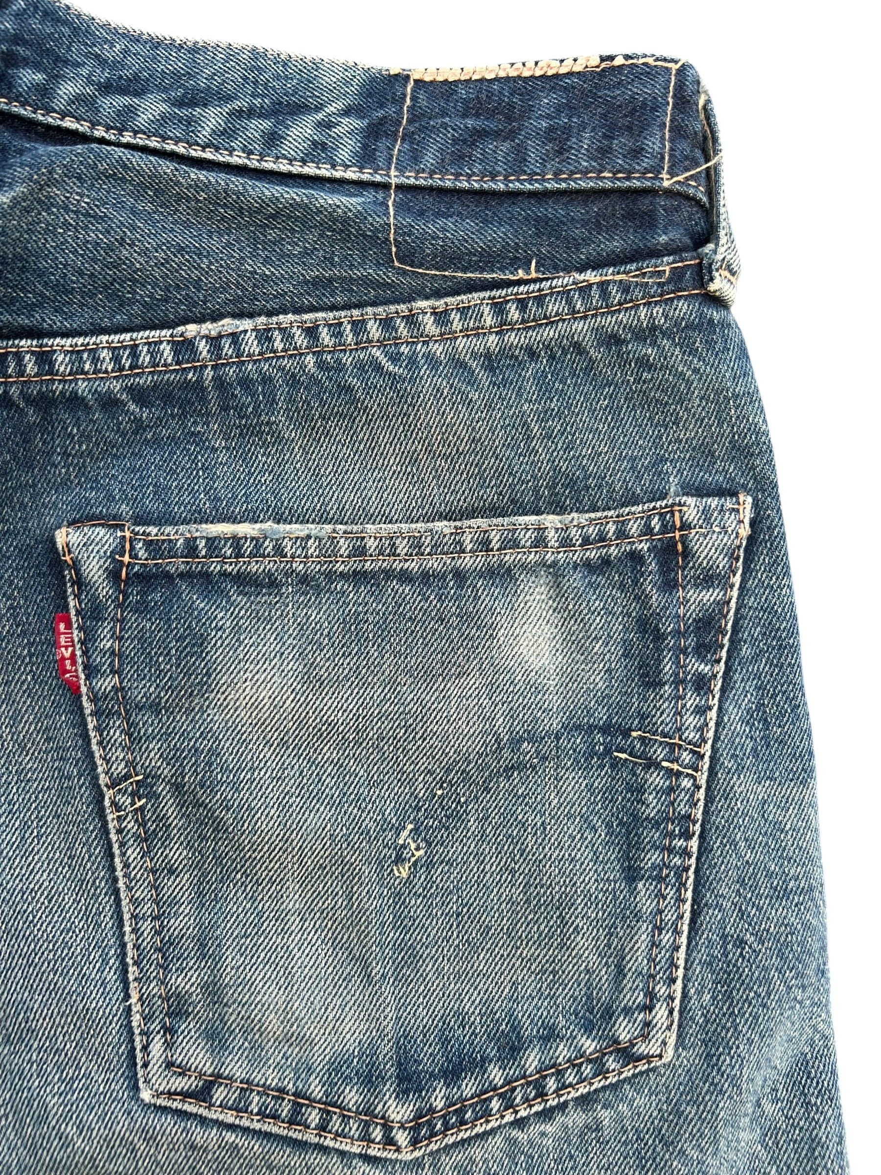Kapital Vintage Levis Big E Selvedge Distressed Denim Jeans Size US 29 - 7 Thumbnail
