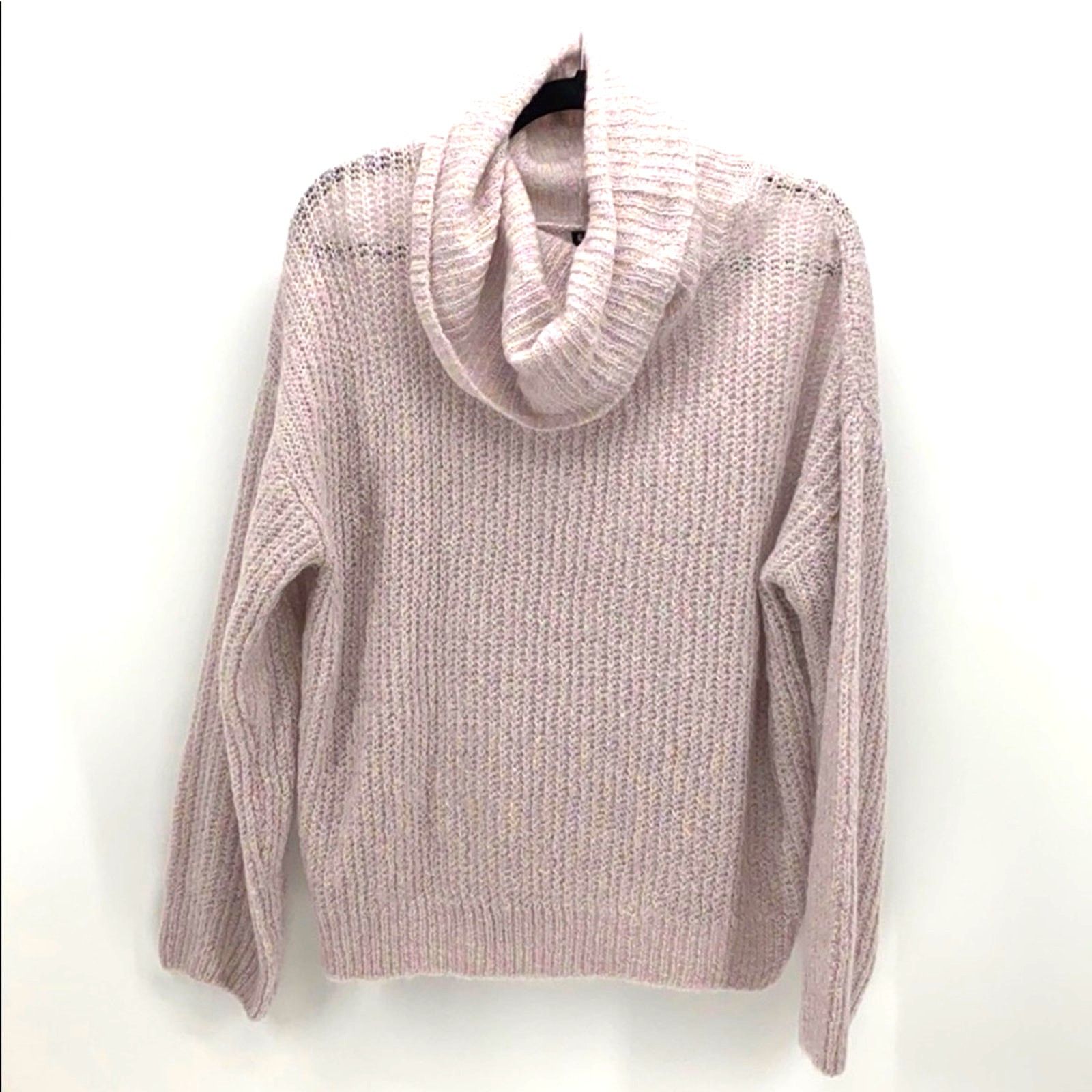 Express Express cowl lavender light metallic sheen oversized cozy Size S / US 4 / IT 40 - 1 Thumbnail