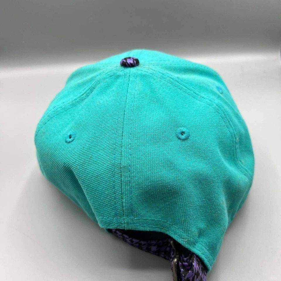 New Era Charlotte Hornets Hat Men 9Fifty New Era Strap Back Cap Size ONE SIZE - 5 Thumbnail