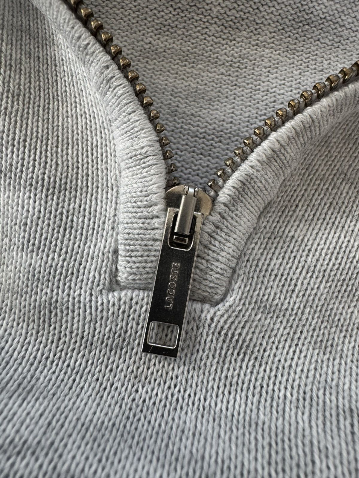 Lacoste Lacoste sweater 1/4 zip up Size US L / EU 52-54 / 3 - 6 Thumbnail