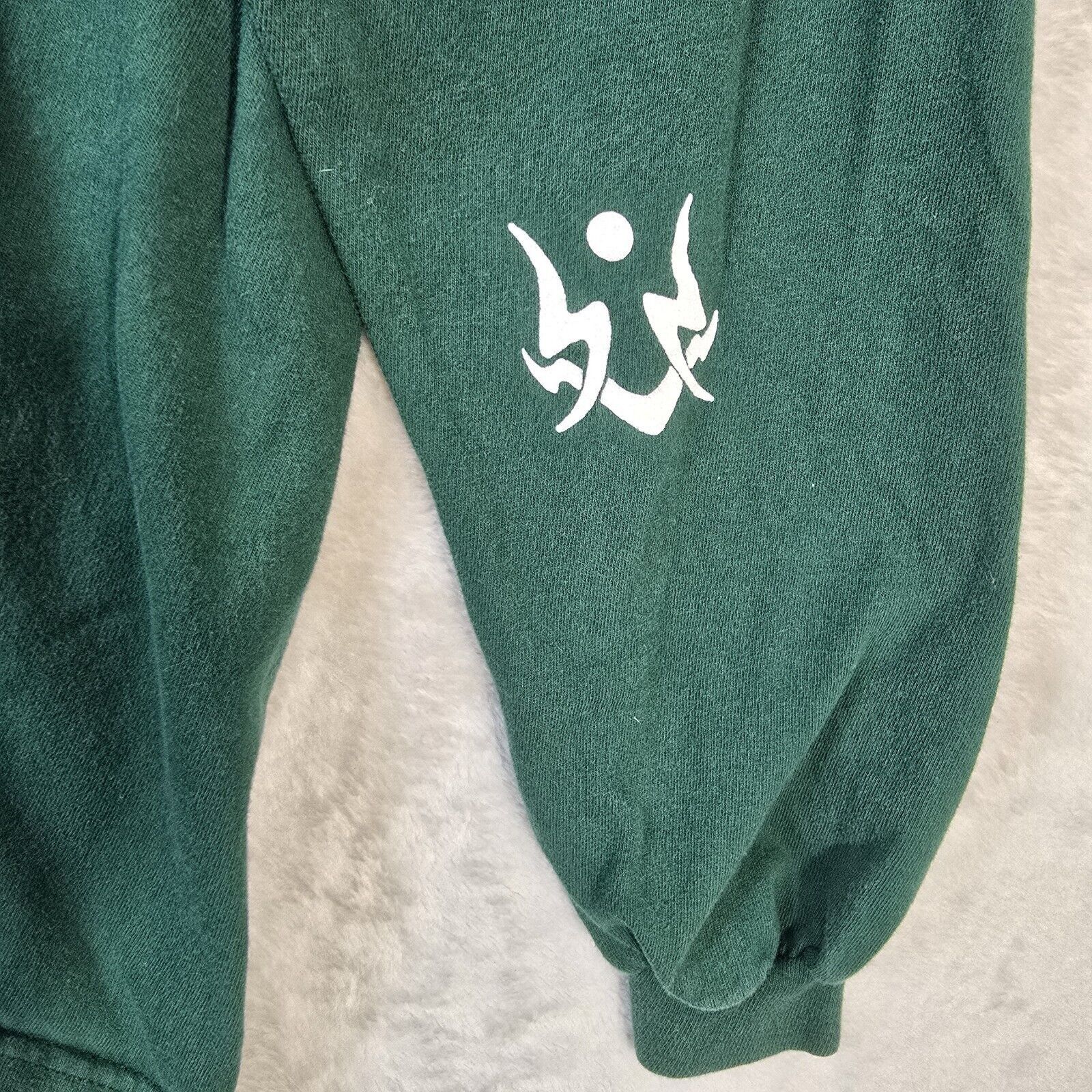 Hanes Vintage 90s Diesel Boy Punk Band Green Long Sleeve Tee XL Size US XL / EU 56 / 4 - 6 Thumbnail