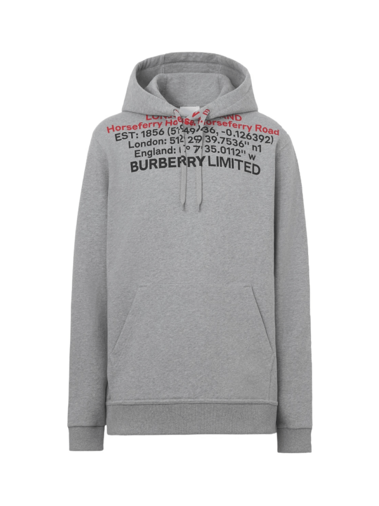 Burberry Burberry Horseferry Location Print Hoodie Men Size US S / EU 44-46 / 1 - 1 Thumbnail