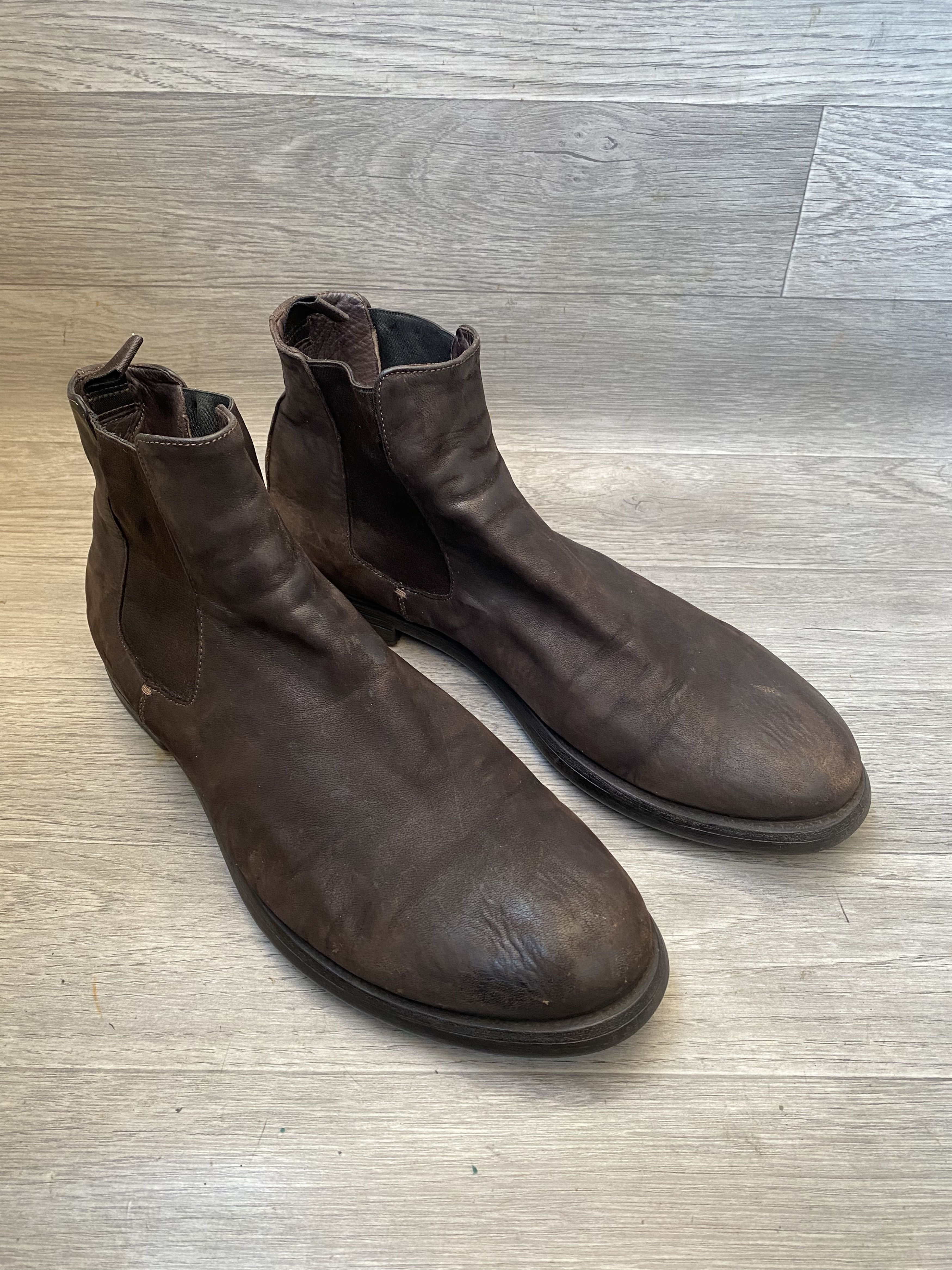 Officine Creative Officine creative x guidi chelsea brown leather boots Size US 13 / EU 46 - 7 Thumbnail