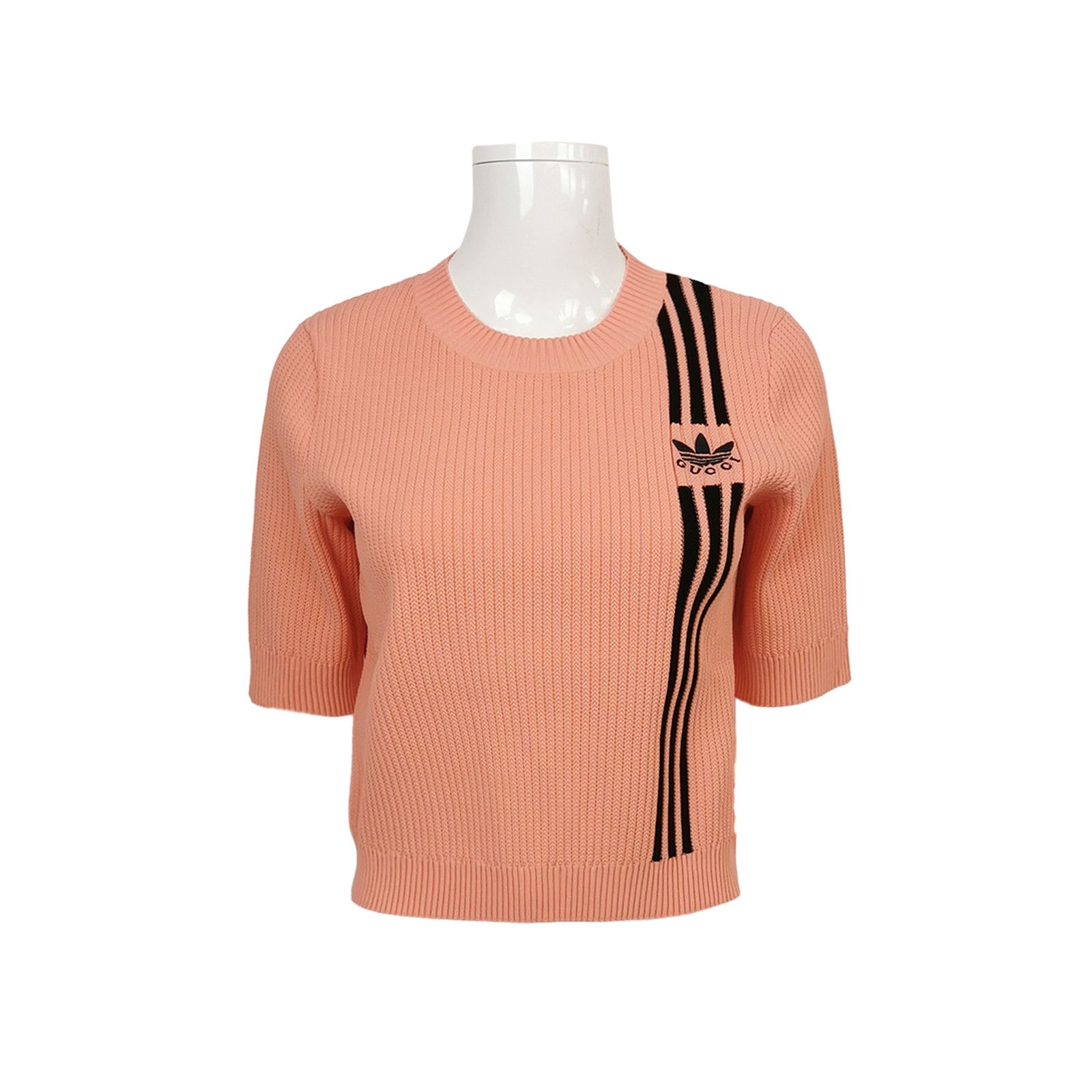 Gucci Gucci x Adidas Logo Knit Sweater Size M Size US M / EU 48-50 / 2 - 1 Thumbnail