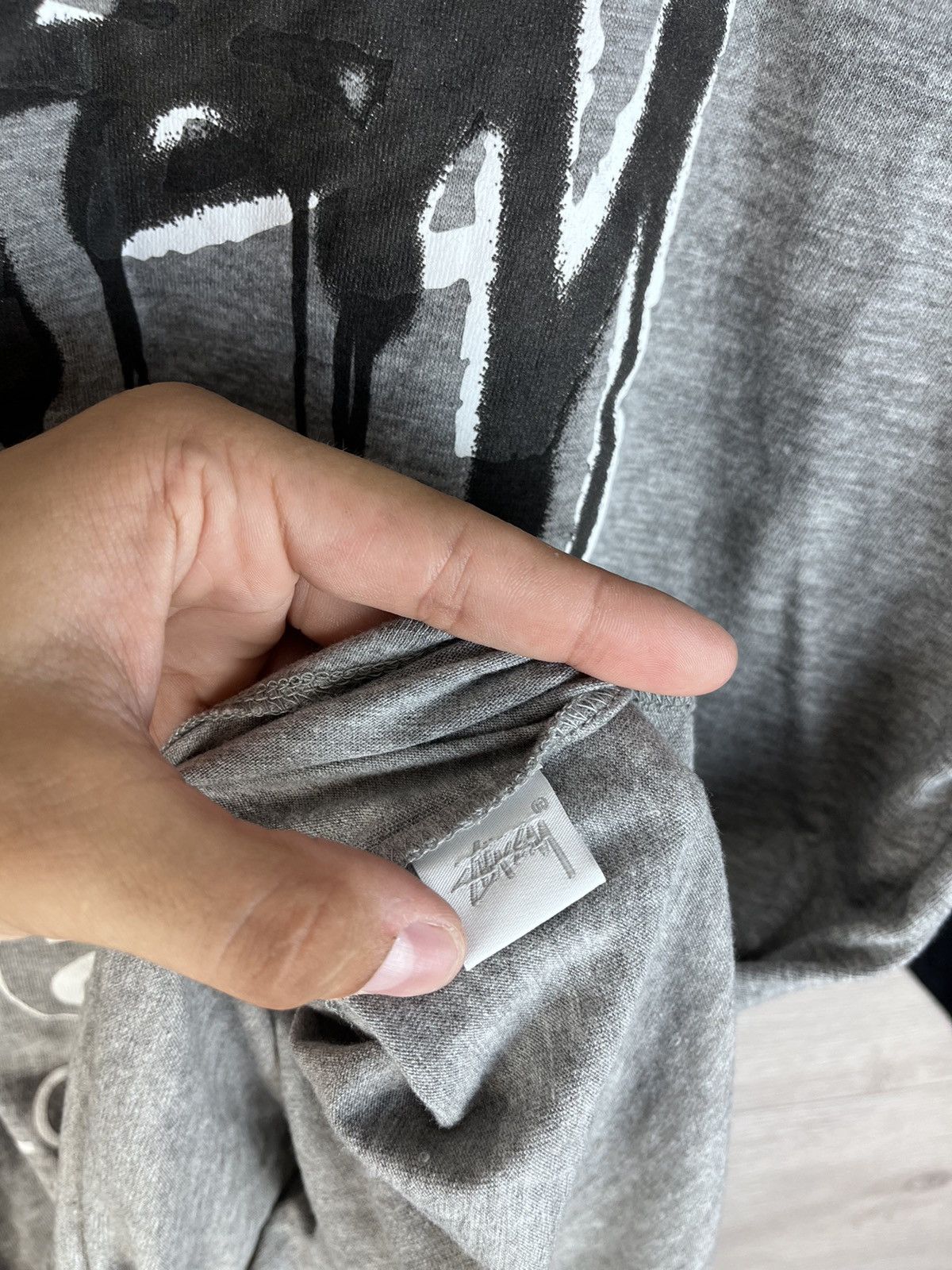 Stussy Men’s long sleeve Stussy size L made in India 🇮🇳 Size US L / EU 52-54 / 3 - 9 Thumbnail