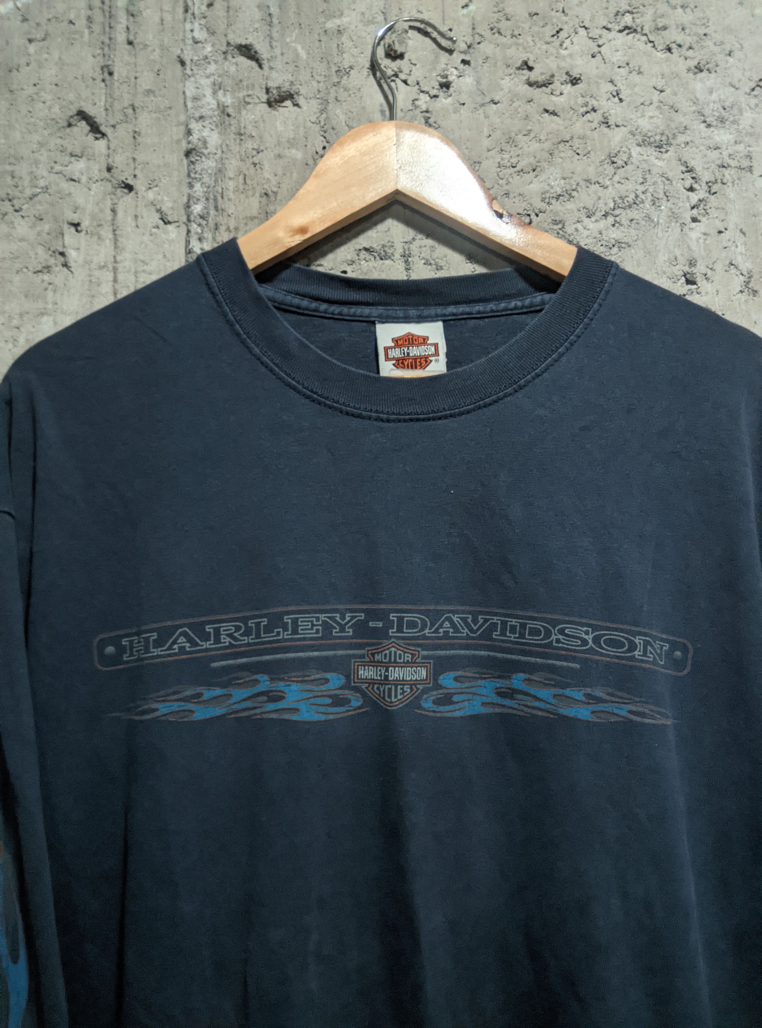 Harley Davidson Vintage Harley Davidson flame sleeves choppers wcc erd Size US XL / EU 56 / 4 - 3 Thumbnail