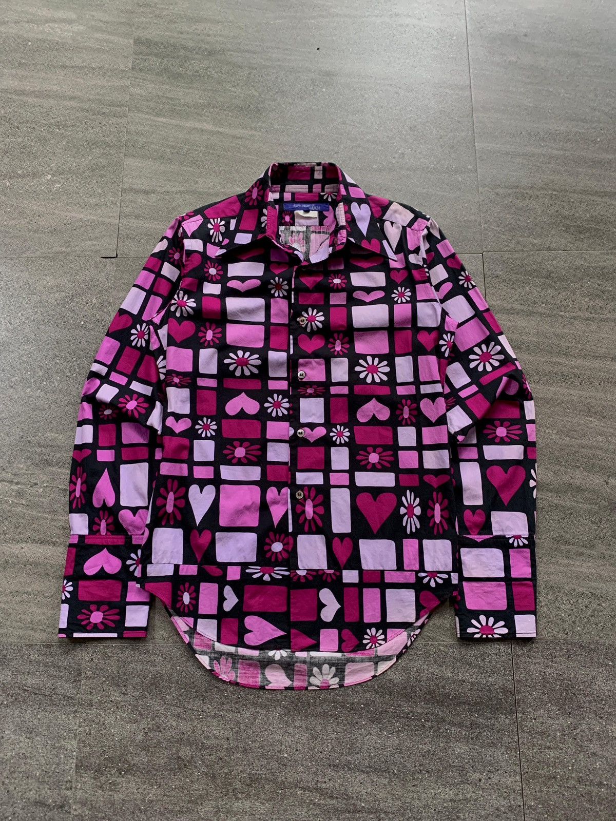 Junya Watanabe FREE TAX! AD 2004 Love Printed Shirt Size US S / EU 44-46 / 1 - 2 Thumbnail