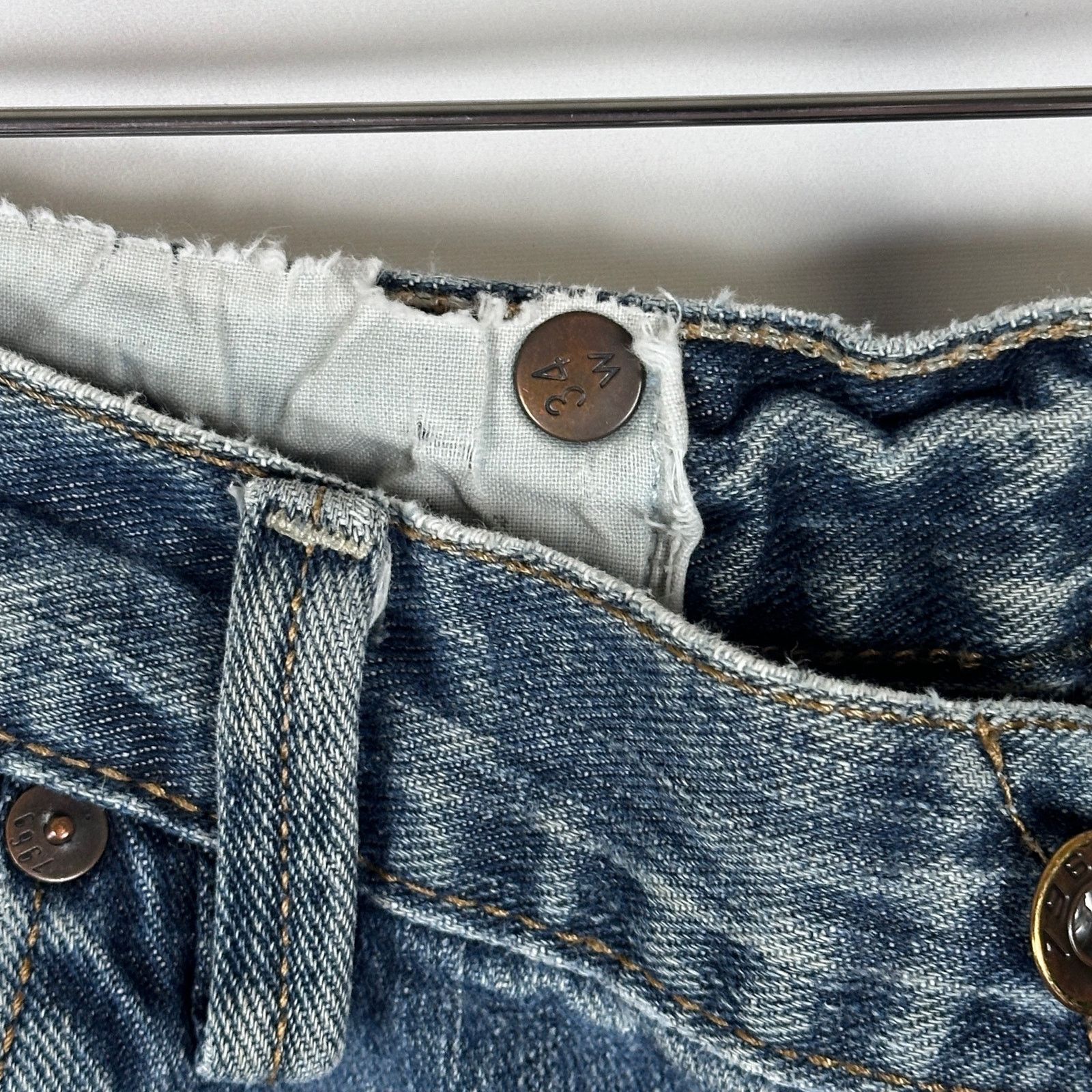 Gap Vintage Morrison Faded Denim Size US 34 / EU 50 - 3 Thumbnail