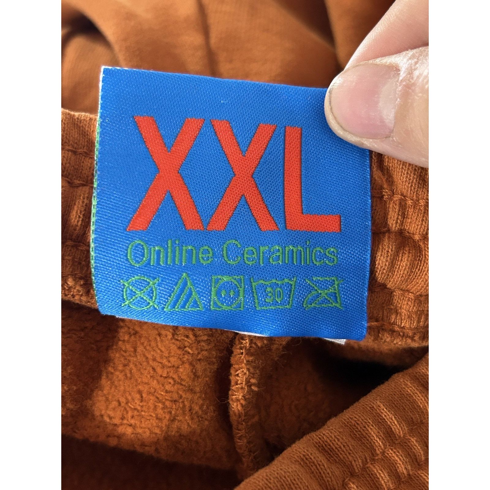 Online Ceramics ONLINE CERAMICS ORANGE LARAAJI SWEATPANT SIZE XXL PREOWNED Size US 36 / EU 52 - 4 Thumbnail