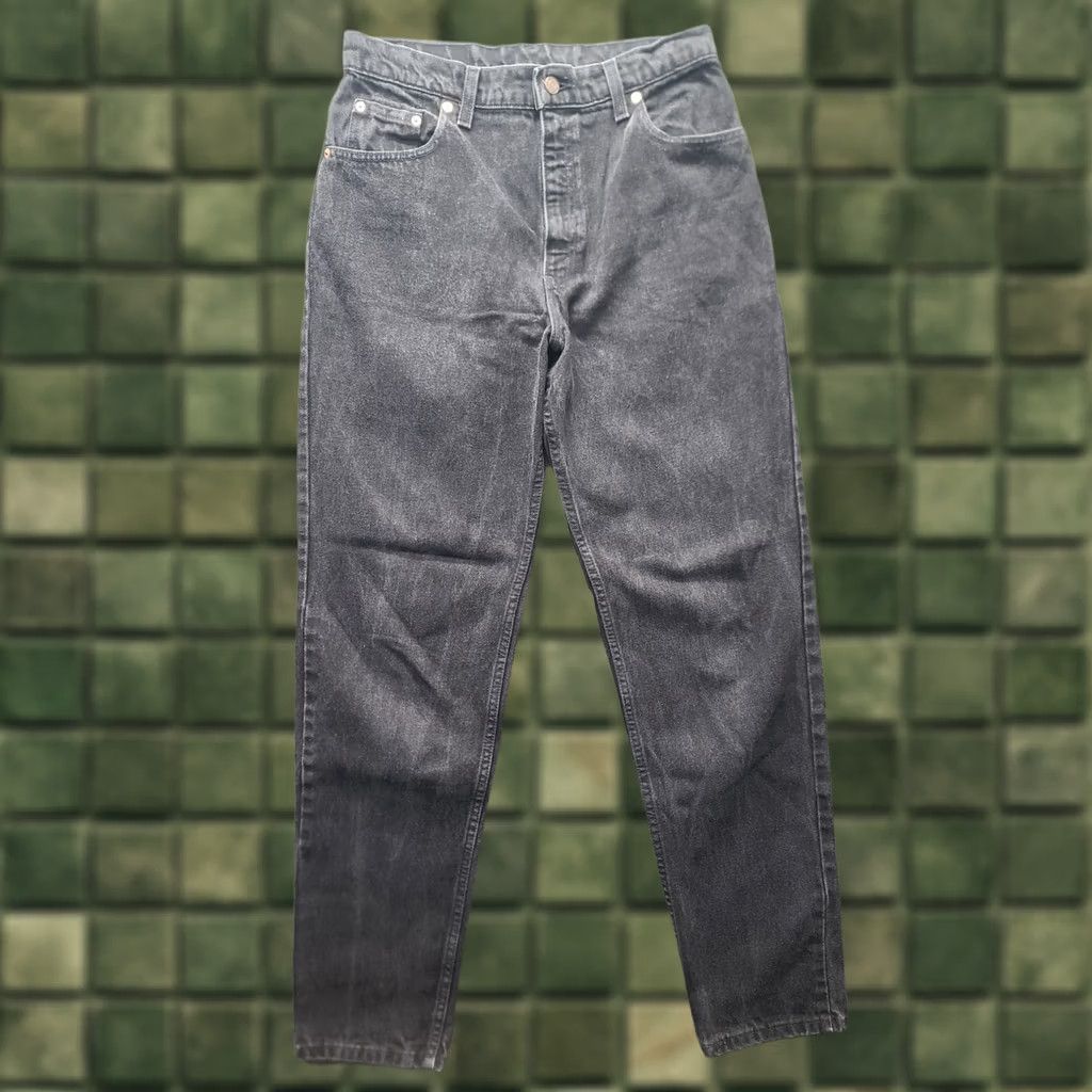 Levi's VINTAGE Levi's 551 Jeans Womens 14 Long 30x33 Relaxed Fit Tapered Leg USA Grunge Jeans 90s Retro Gothic Mans? Size 36" / US 14 / IT 50 - 1 Thumbnail