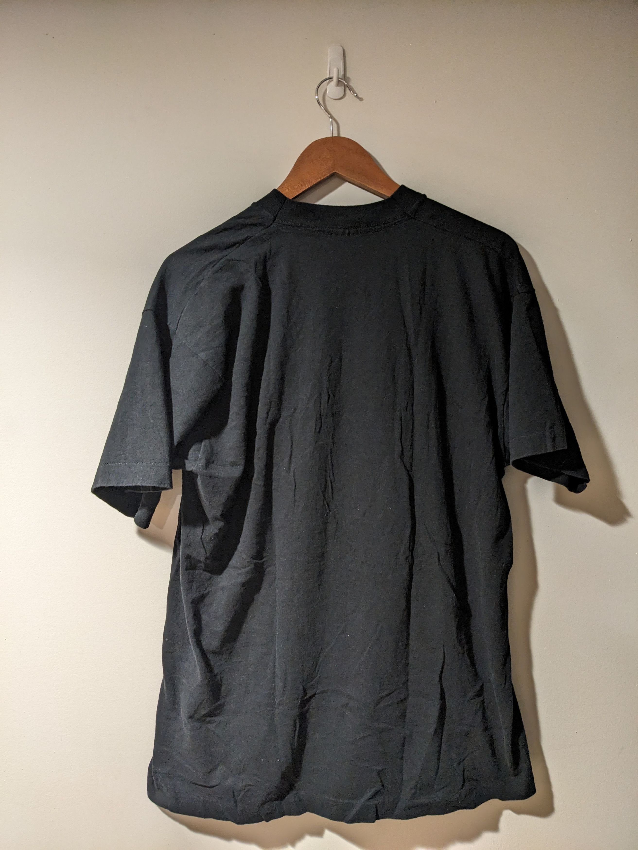 NASCAR × Vintage Vintage 90s Darlington Raceway Nascar Black X-Large T-Shirt Size US XL / EU 56 / 4 - 4 Thumbnail