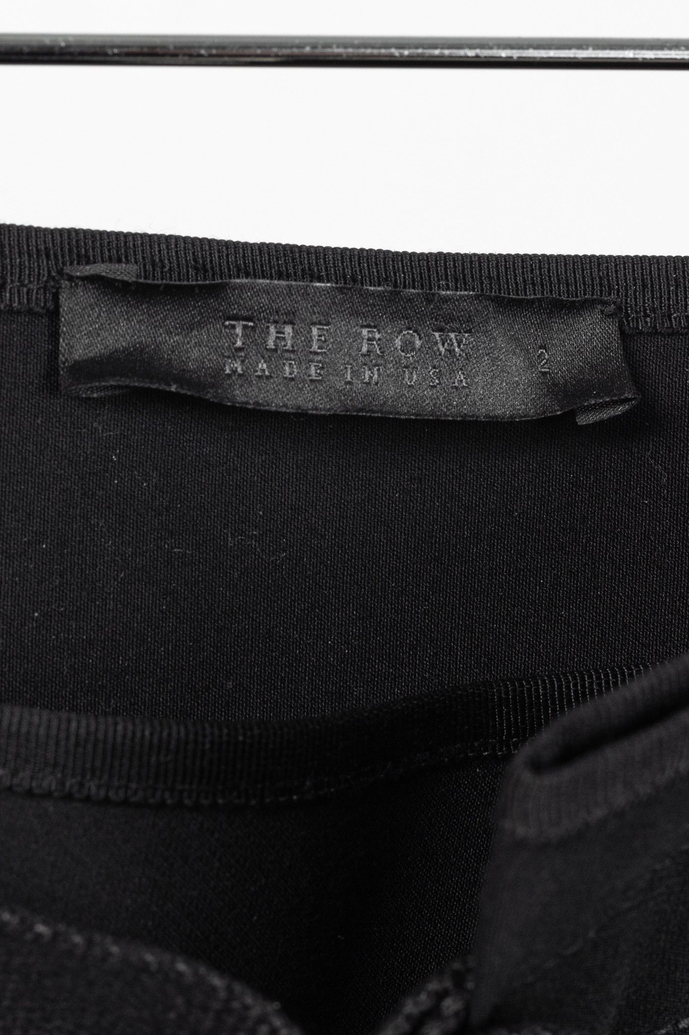 The Row The Row Harna Black Belted A-Line Wrap Midi Skirt Size 26" / US 2 / IT 38 - 4 Thumbnail