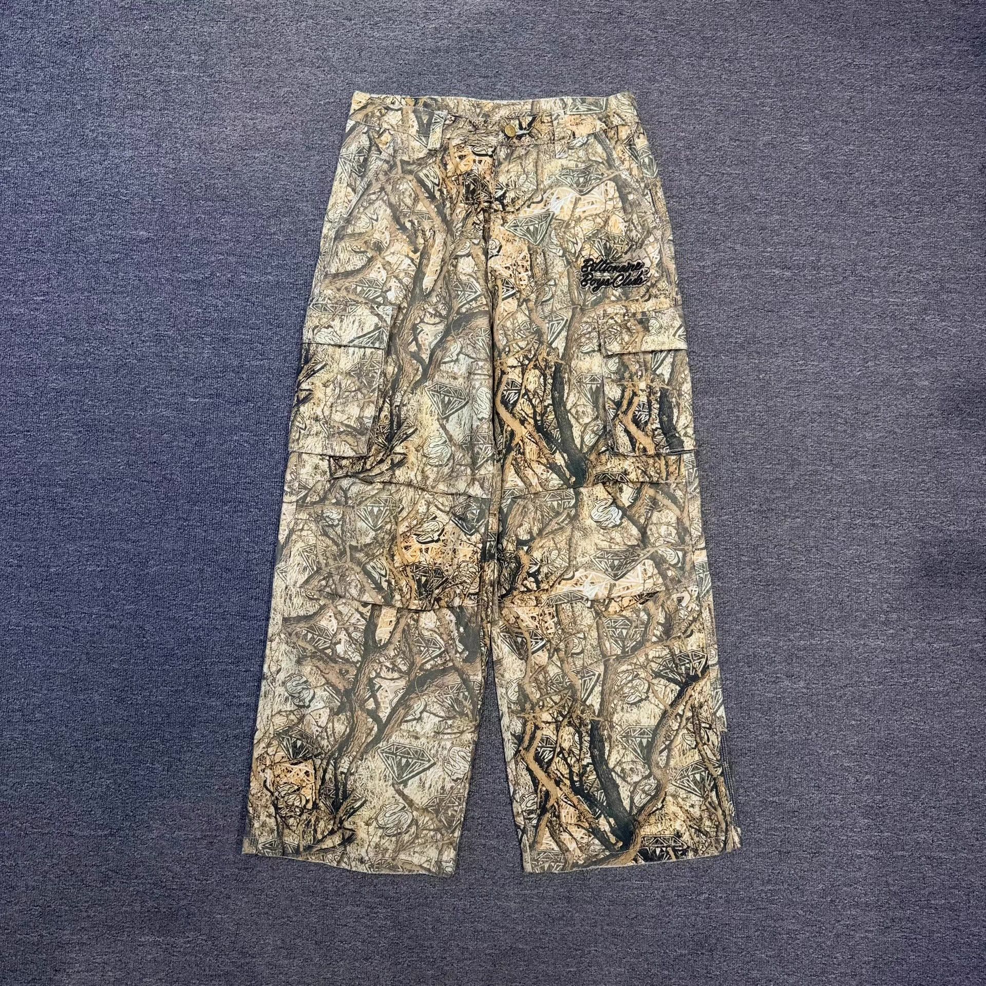 Billionaire Boys Club BBC Jungle Camo Cargo Pants Q5 Size US 32 / EU 48 - 1 Thumbnail