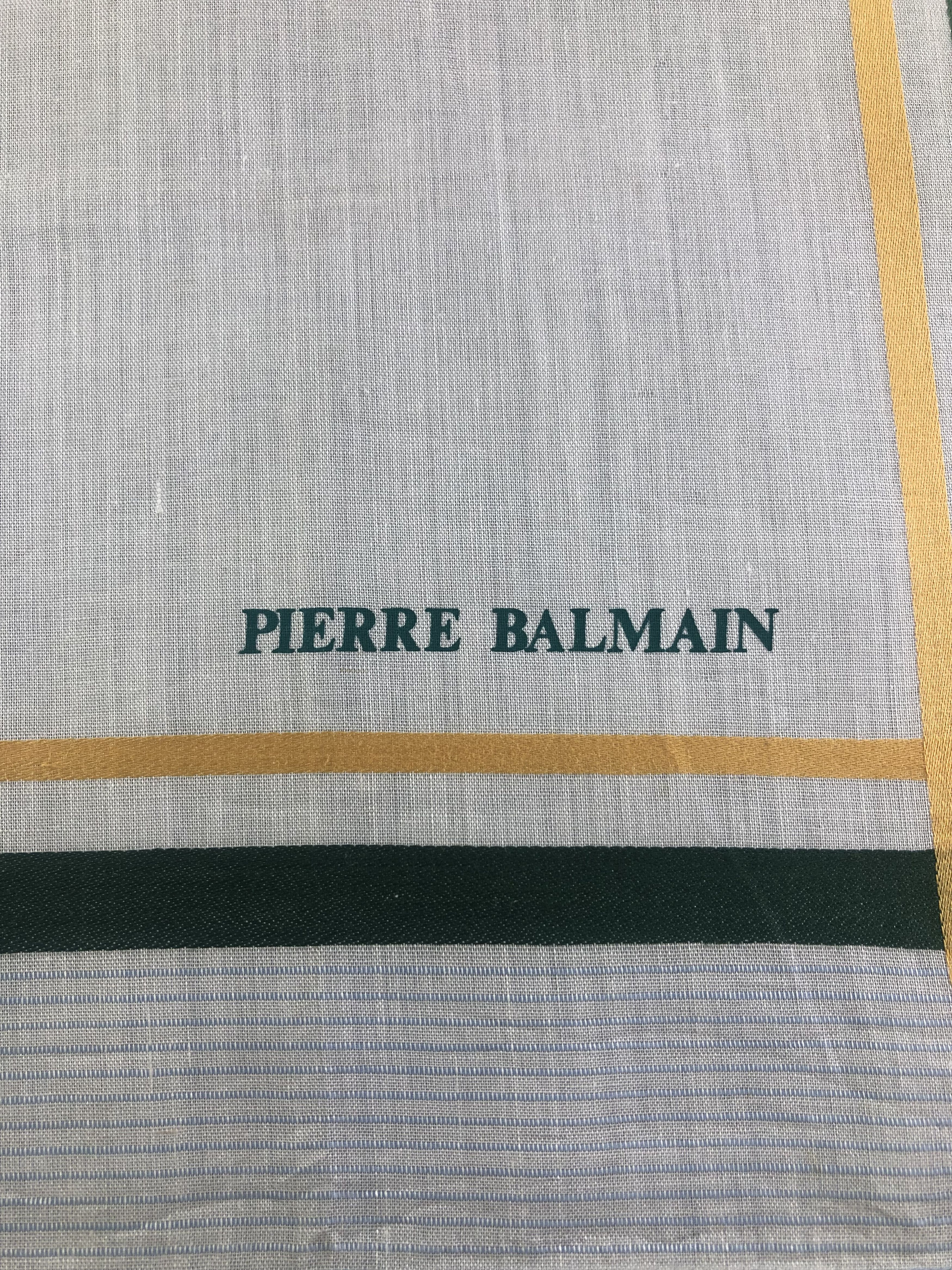 Pierre Balmain Pierre Balmain Handkerchief / Bandana / Neckerchief C456 Size ONE SIZE - 5 Thumbnail