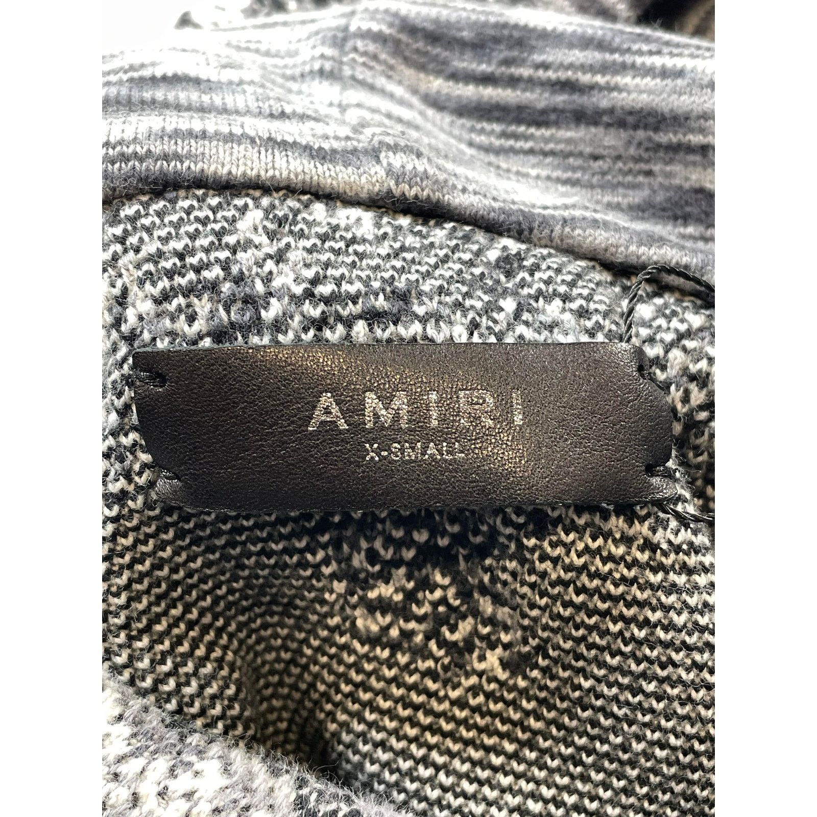 Amiri Amiri 'Bandana' Grey & Black Hoodie Size XS / US 0-2 / IT 36-38 - 6 Thumbnail