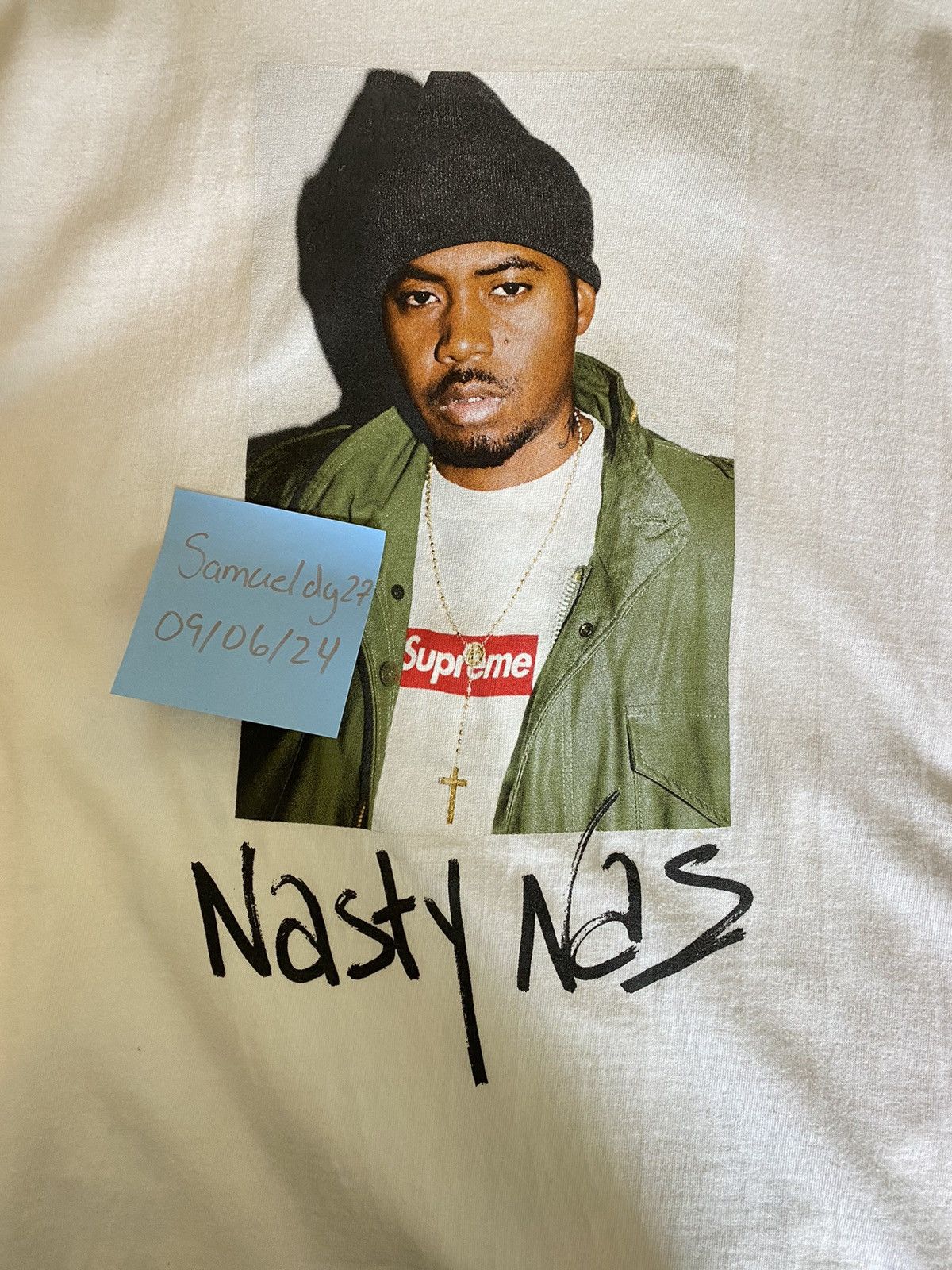Supreme Nasty Nas Tee Size US M / EU 48-50 / 2 - 1 Thumbnail
