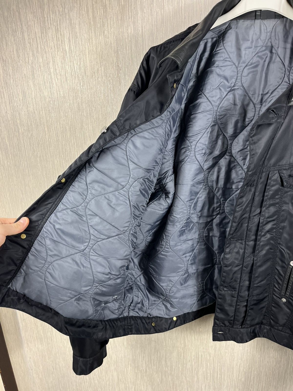 Diesel Vintage 90s Diesel Denver jacket workwear nylon leather boxy Size US XXL / EU 58 / 5 - 20 Thumbnail