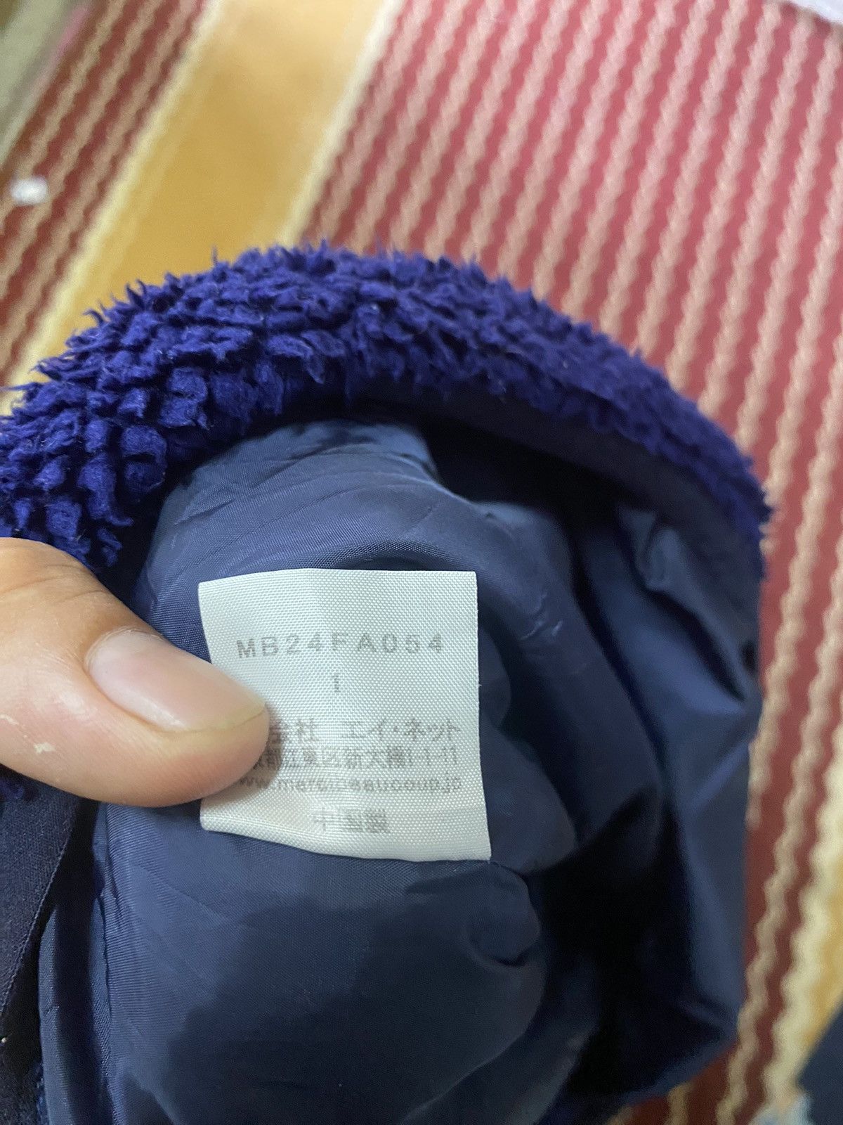 ISSEY MIYAKE MERCIBEAUCOUP DEEP PILE SHERPA JACKET