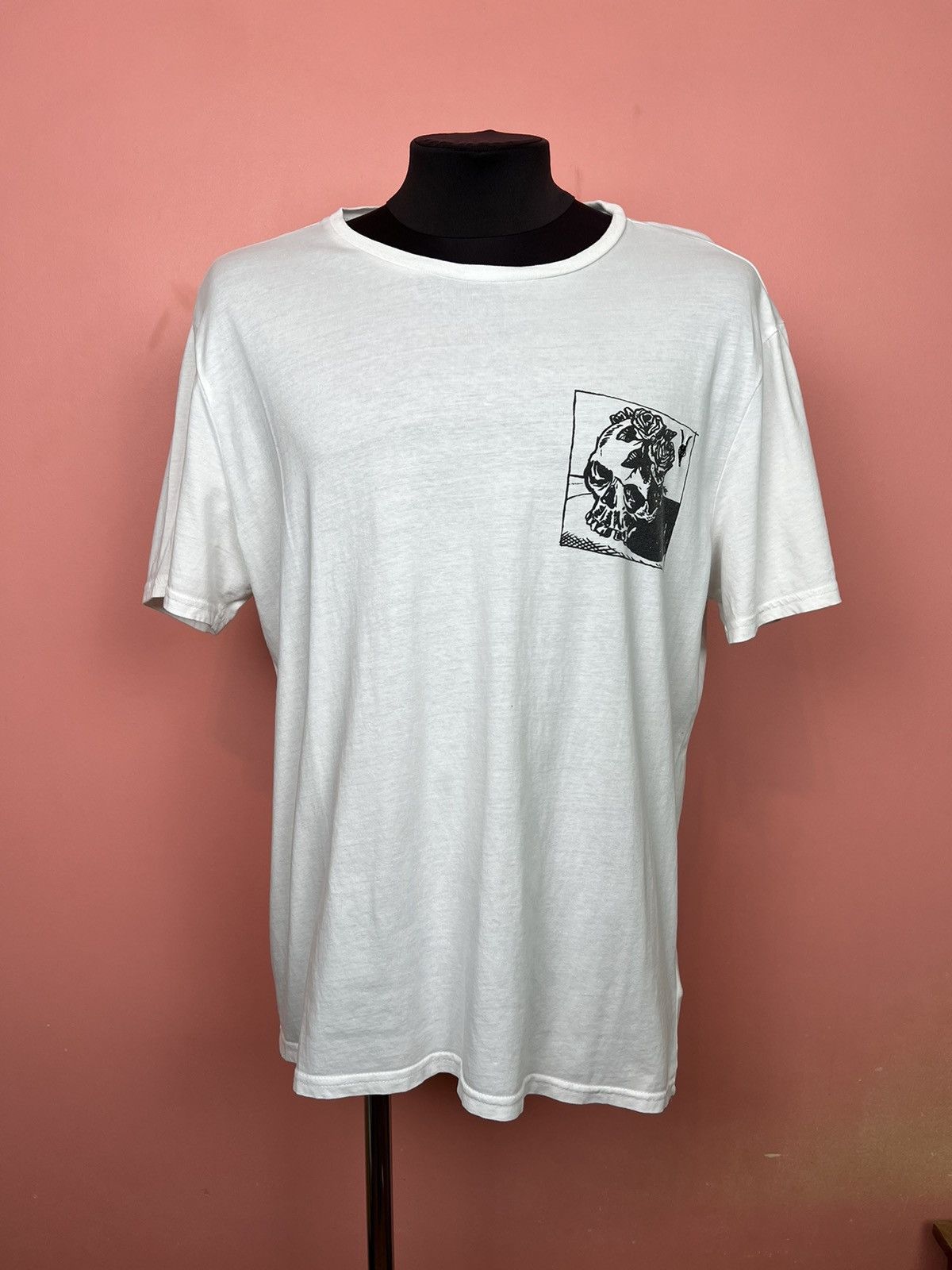 Allsaints Allsaints tee skull shirt printed hype streetwear Size XXL / US 16-18 / IT 52-54 - 1 Thumbnail