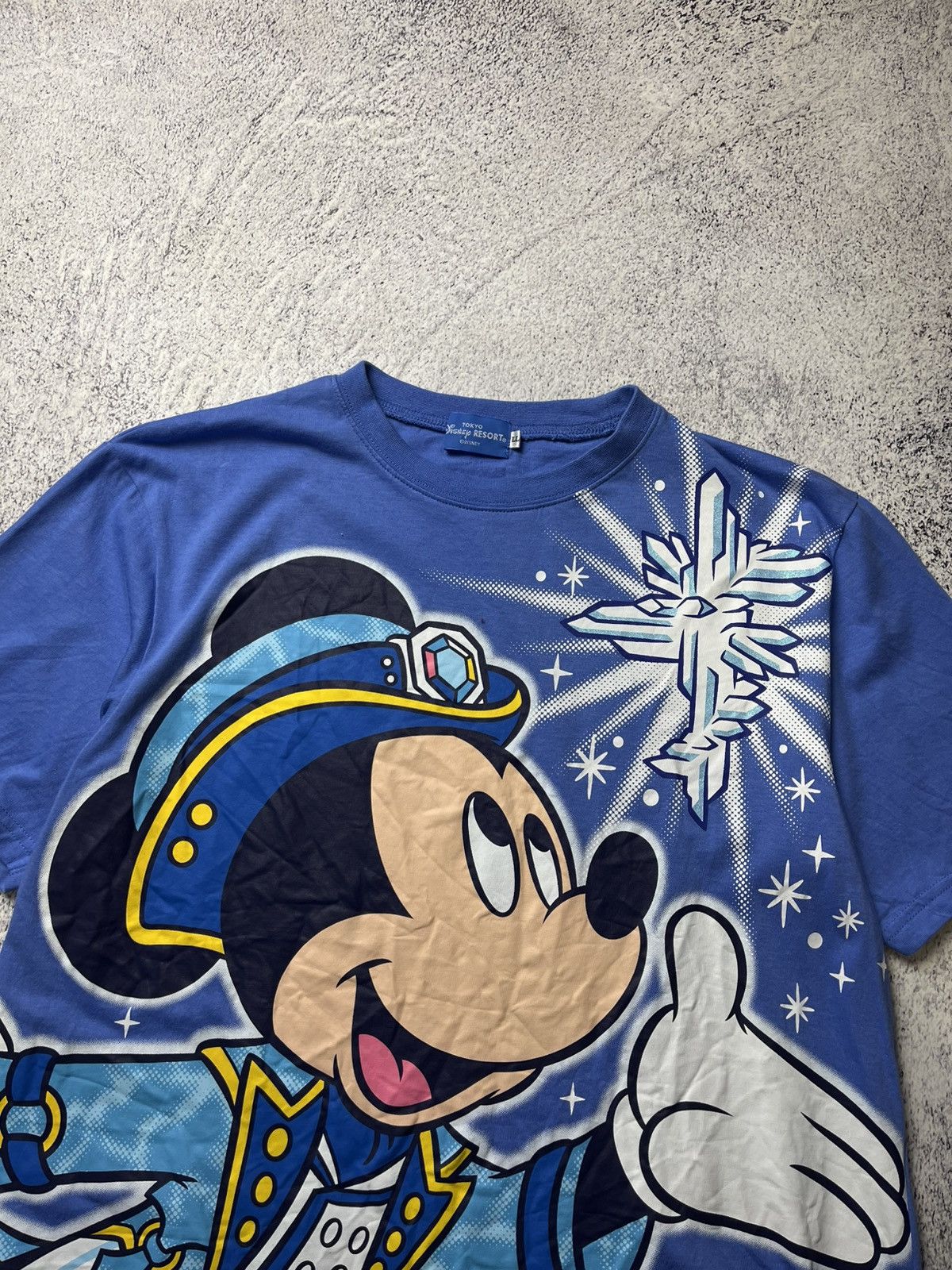 Disney Vintage Disney Mikki Mouse Big Logo T Shirt Y2K Size: L Size US L / EU 52-54 / 3 - 5 Thumbnail